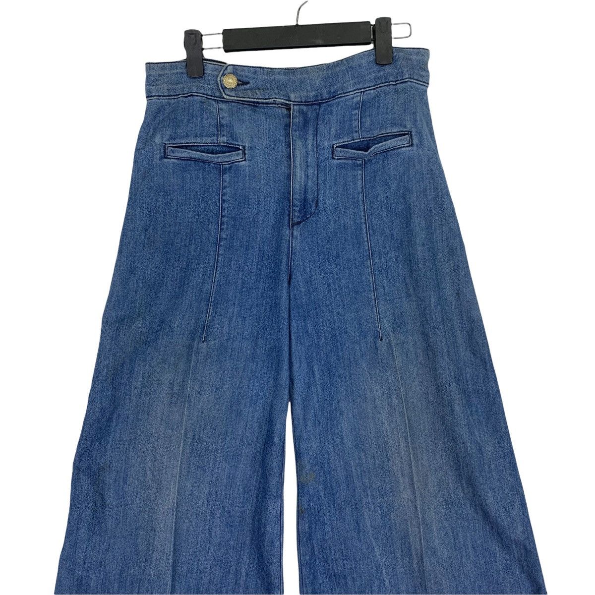 Georges Marciano Guess By Marciano Palazzo Boot Cut Pants Size 28" / US 6 / IT 42 - 2 Thumbnail