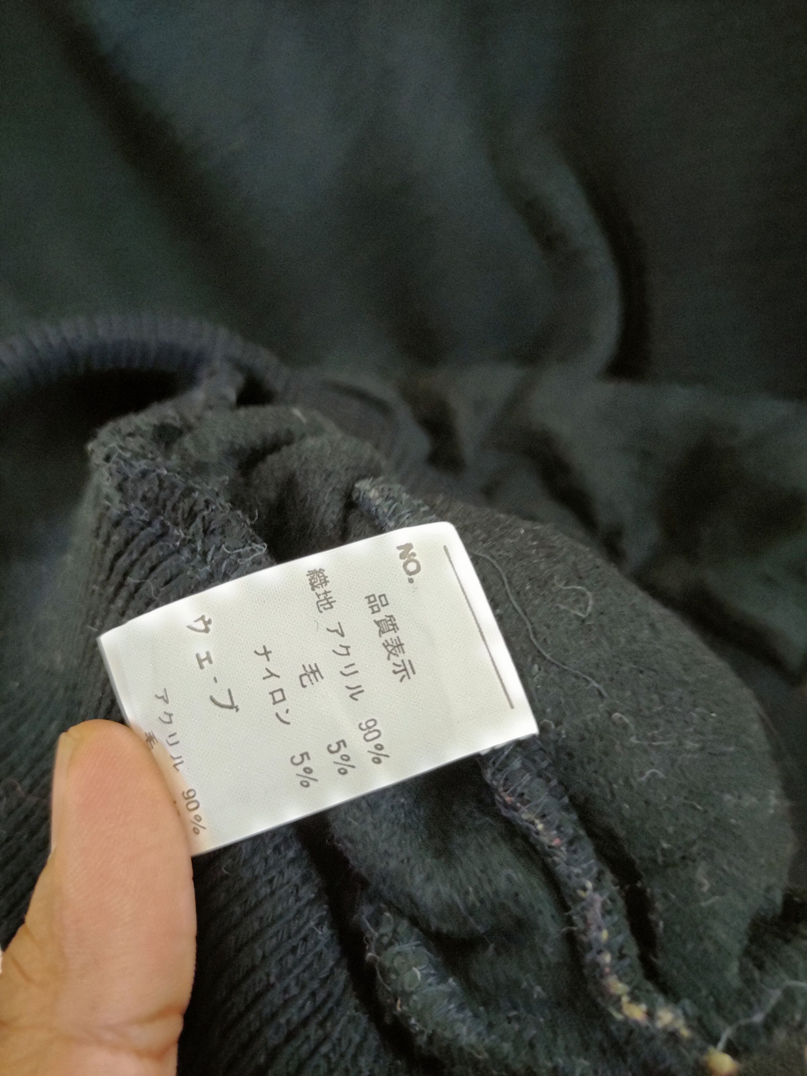 Japanese Brand DLL S.T City cardigan knitwear japan art #46-473 Size US M / EU 48-50 / 2 - 10 Thumbnail