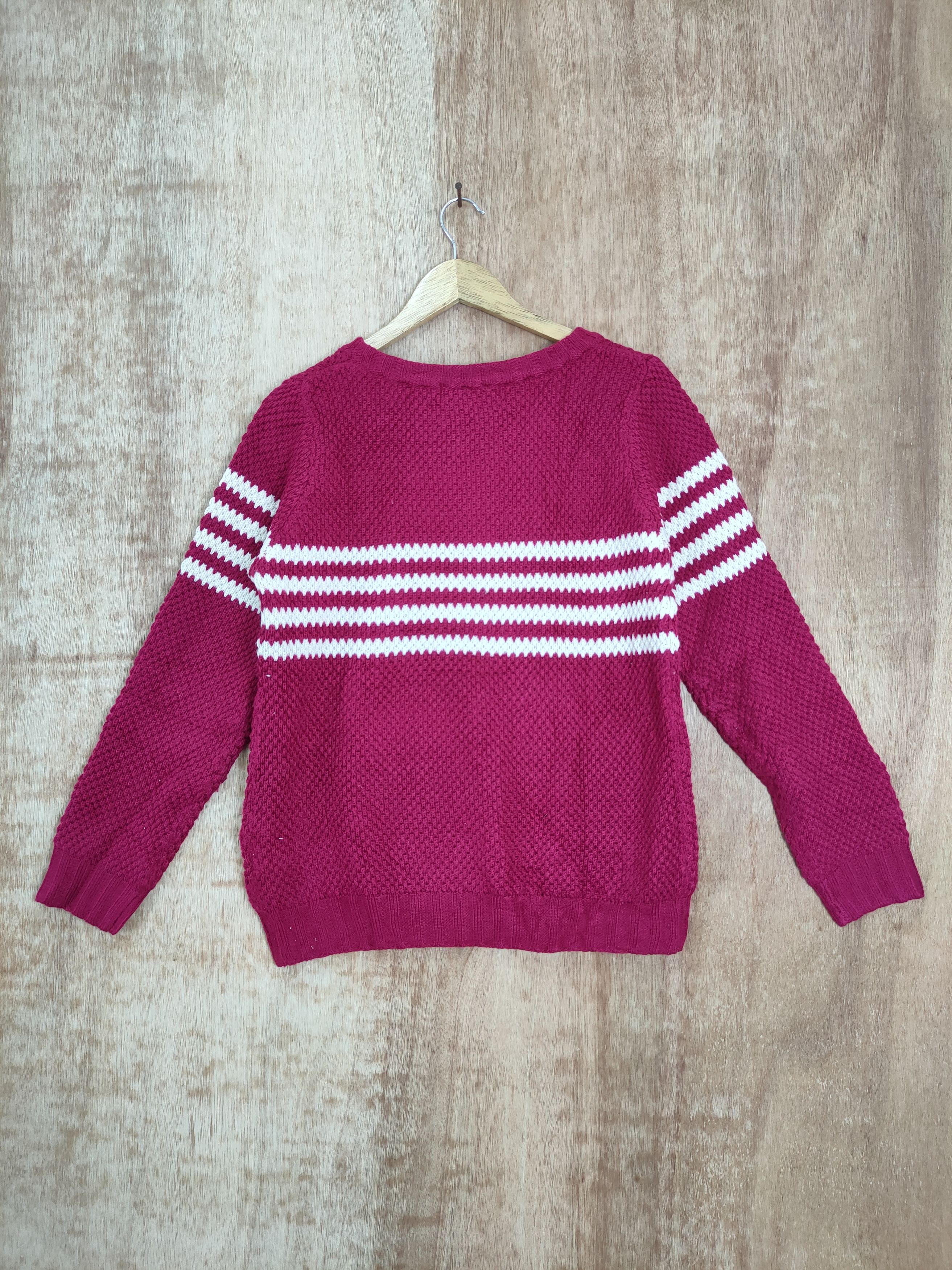 Homespun Knitwear Hearty Basket knitwear sweatshirt japan #4130 Size L / US 10 / IT 46 - 5 Thumbnail