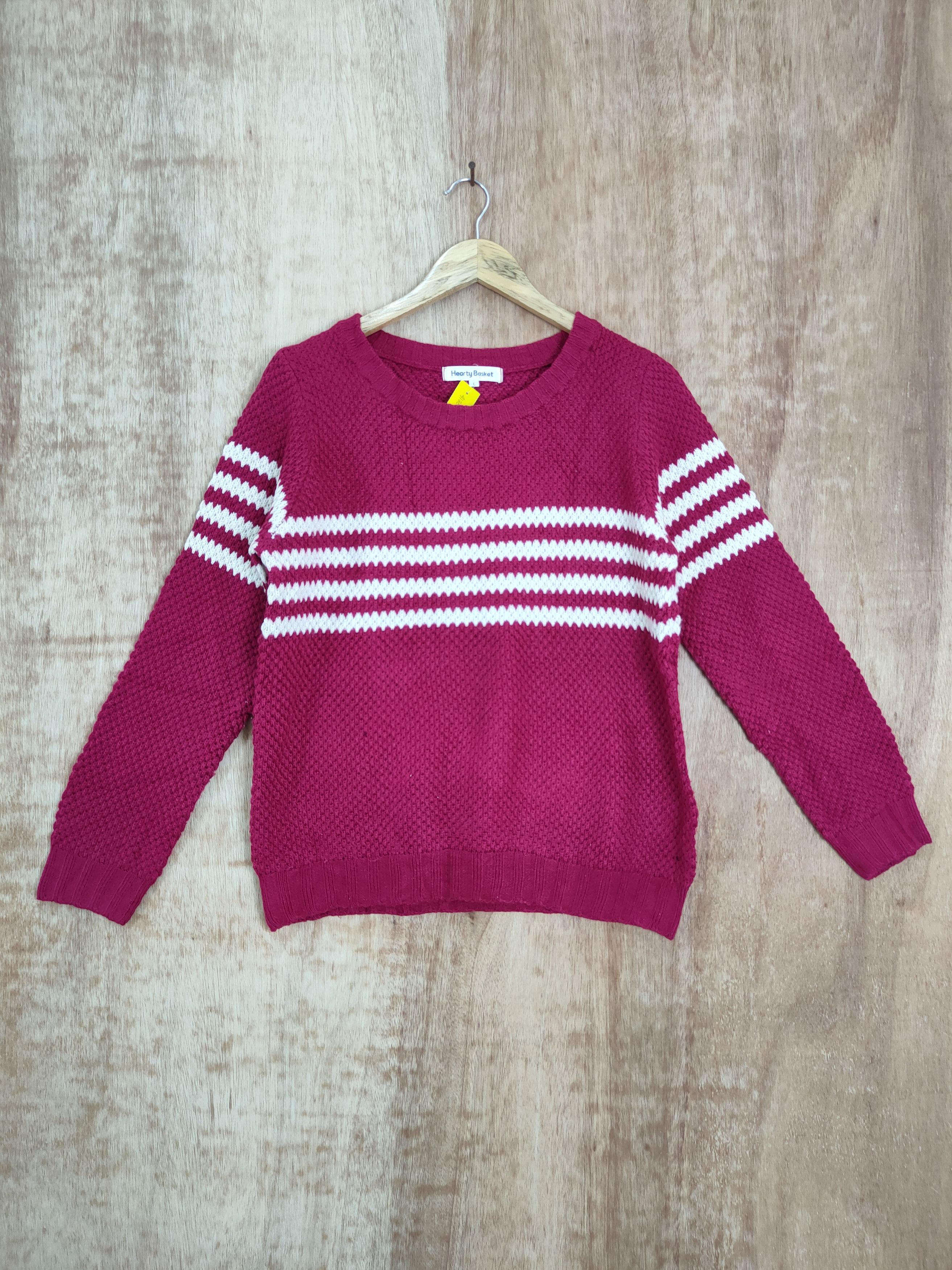 Homespun Knitwear Hearty Basket knitwear sweatshirt japan #4130 Size L / US 10 / IT 46 - 1 Thumbnail
