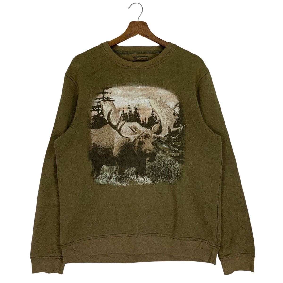 Other Vintage 90s Etreal Full Print Crewneck Sweatshirt Size US M / EU 48-50 / 2 - 1 Thumbnail