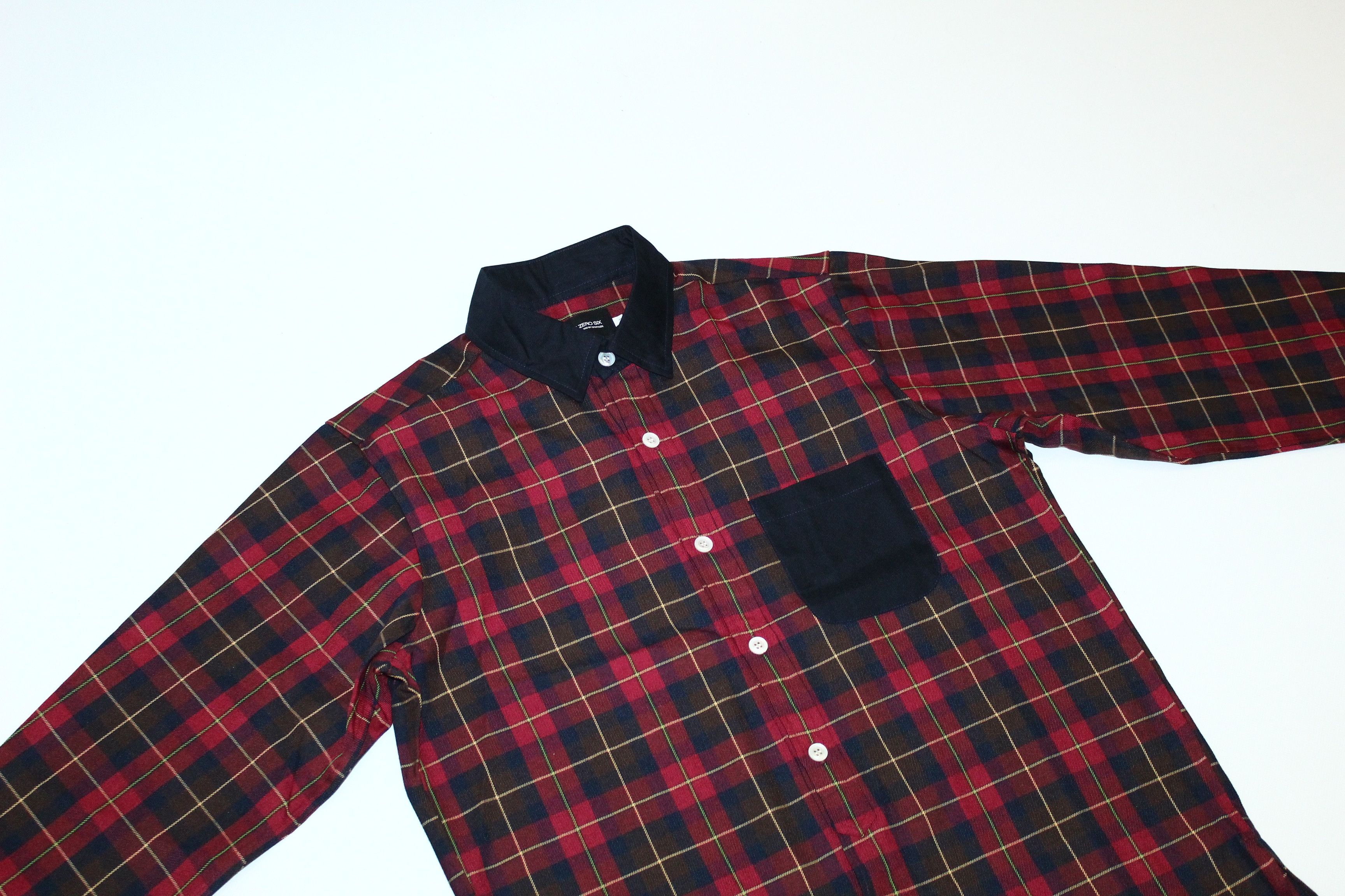 Griffin One Nine Zero Six by Gymphlex x Griffin Tartan Casual Shirt Size US M / EU 48-50 / 2 - 2 Thumbnail