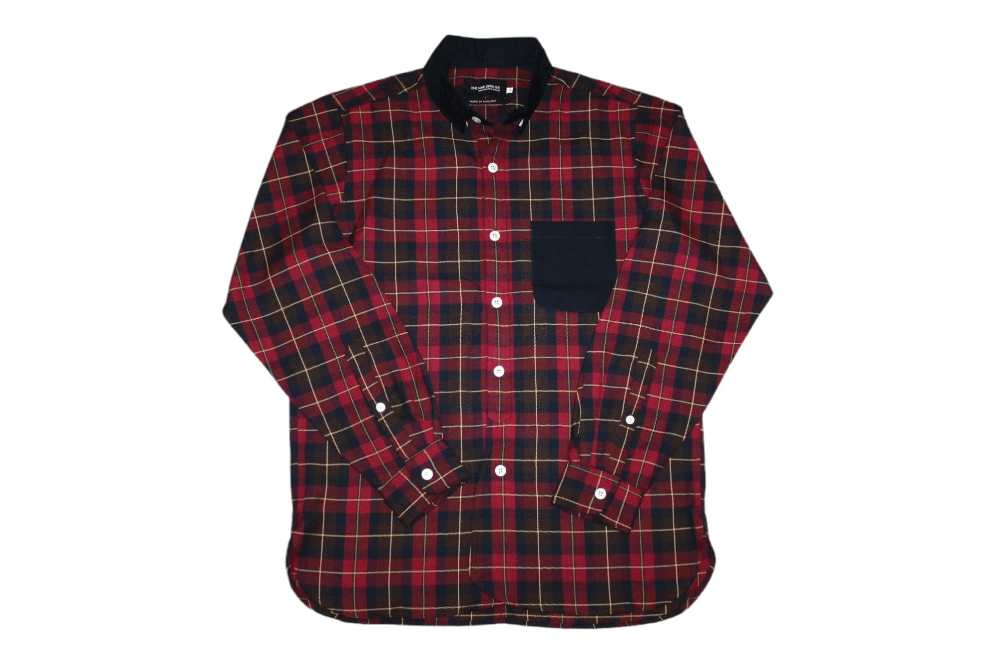 Griffin One Nine Zero Six by Gymphlex x Griffin Tartan Casual Shirt Size US M / EU 48-50 / 2 - 1 Thumbnail