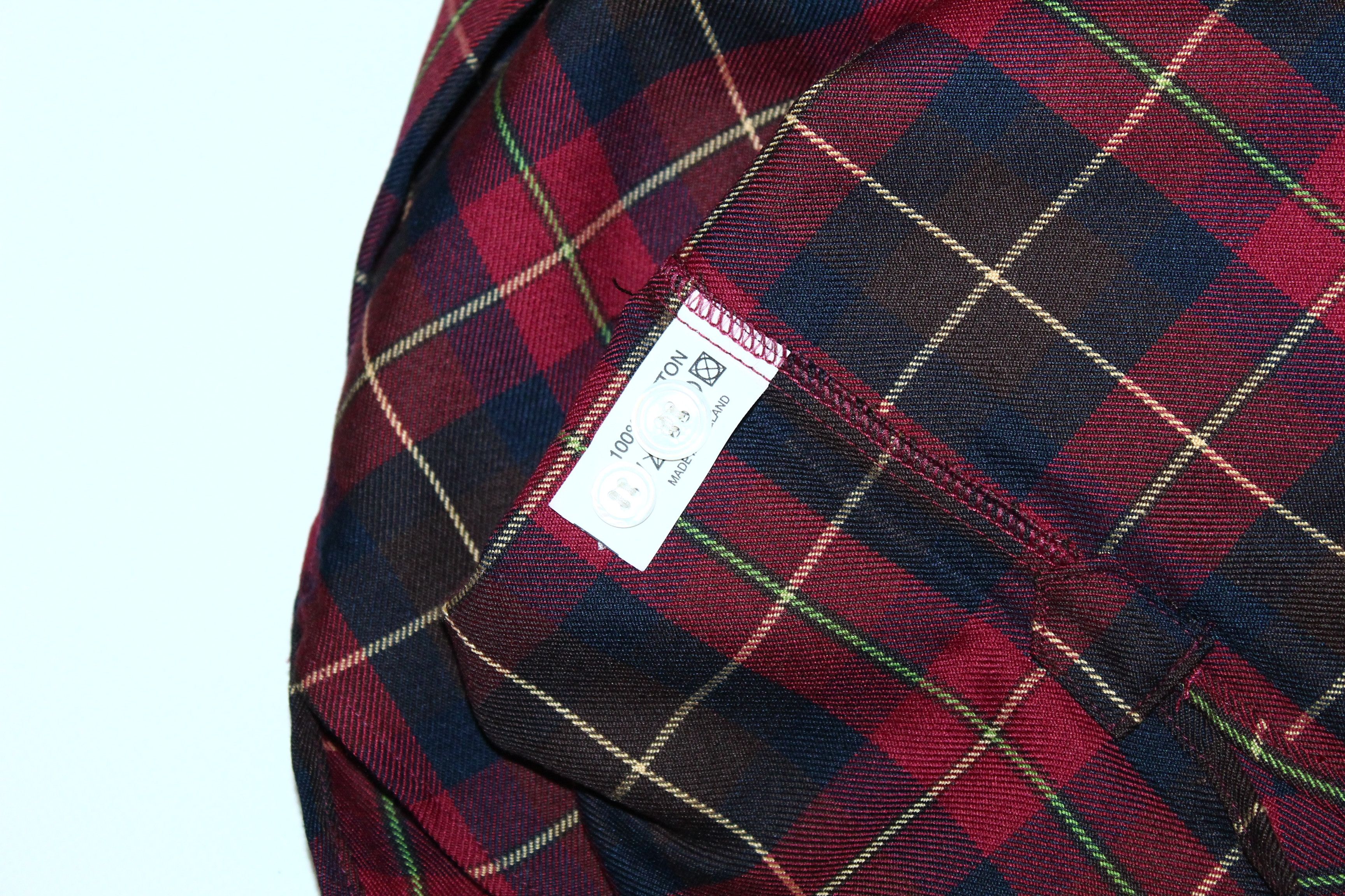 Griffin One Nine Zero Six by Gymphlex x Griffin Tartan Casual Shirt Size US M / EU 48-50 / 2 - 5 Thumbnail