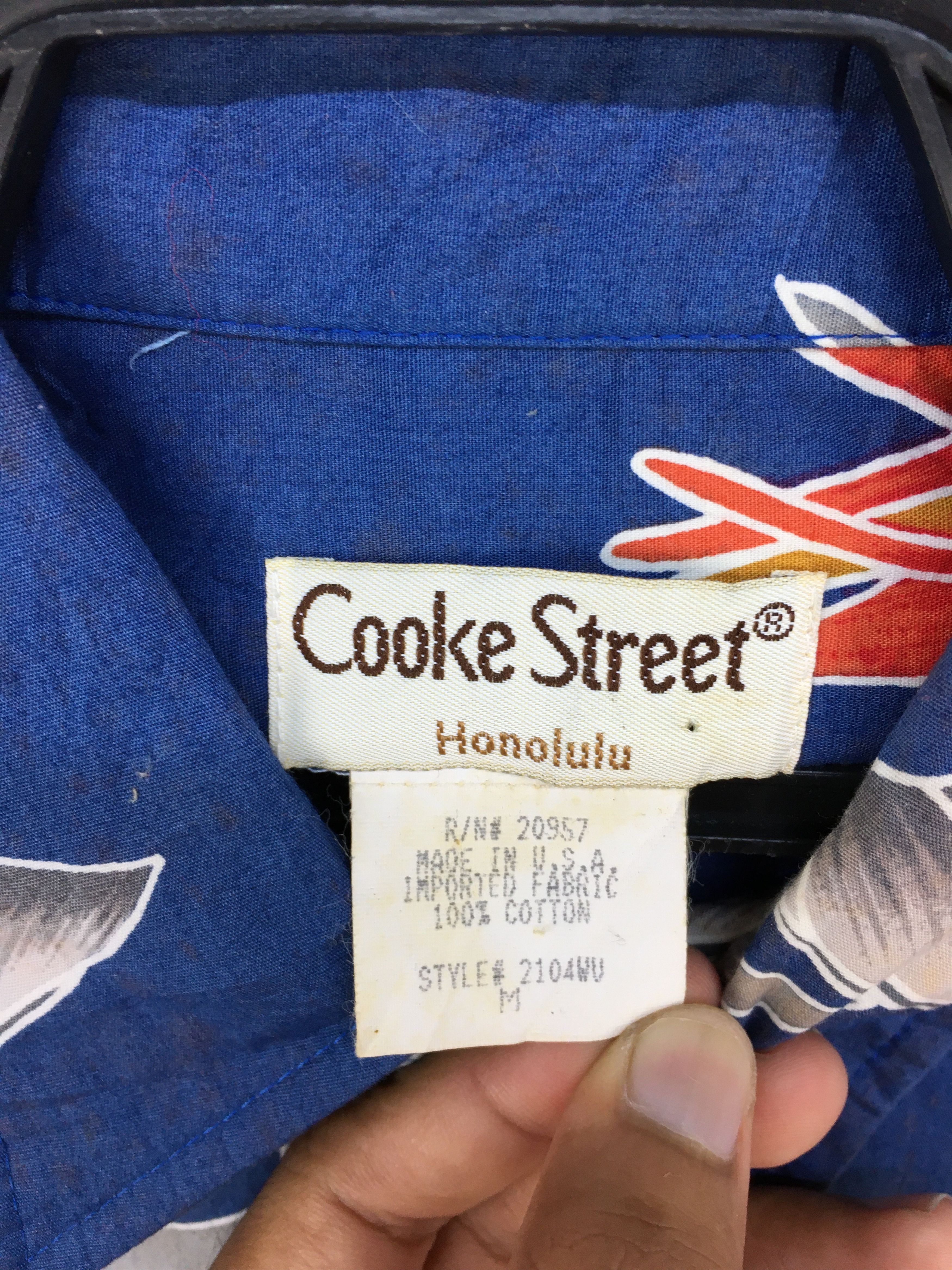 Hysteric Glamour Vintage COOKE STREET HONOLULU Asian Florals Shirt Size US M / EU 48-50 / 2 - 6 Thumbnail