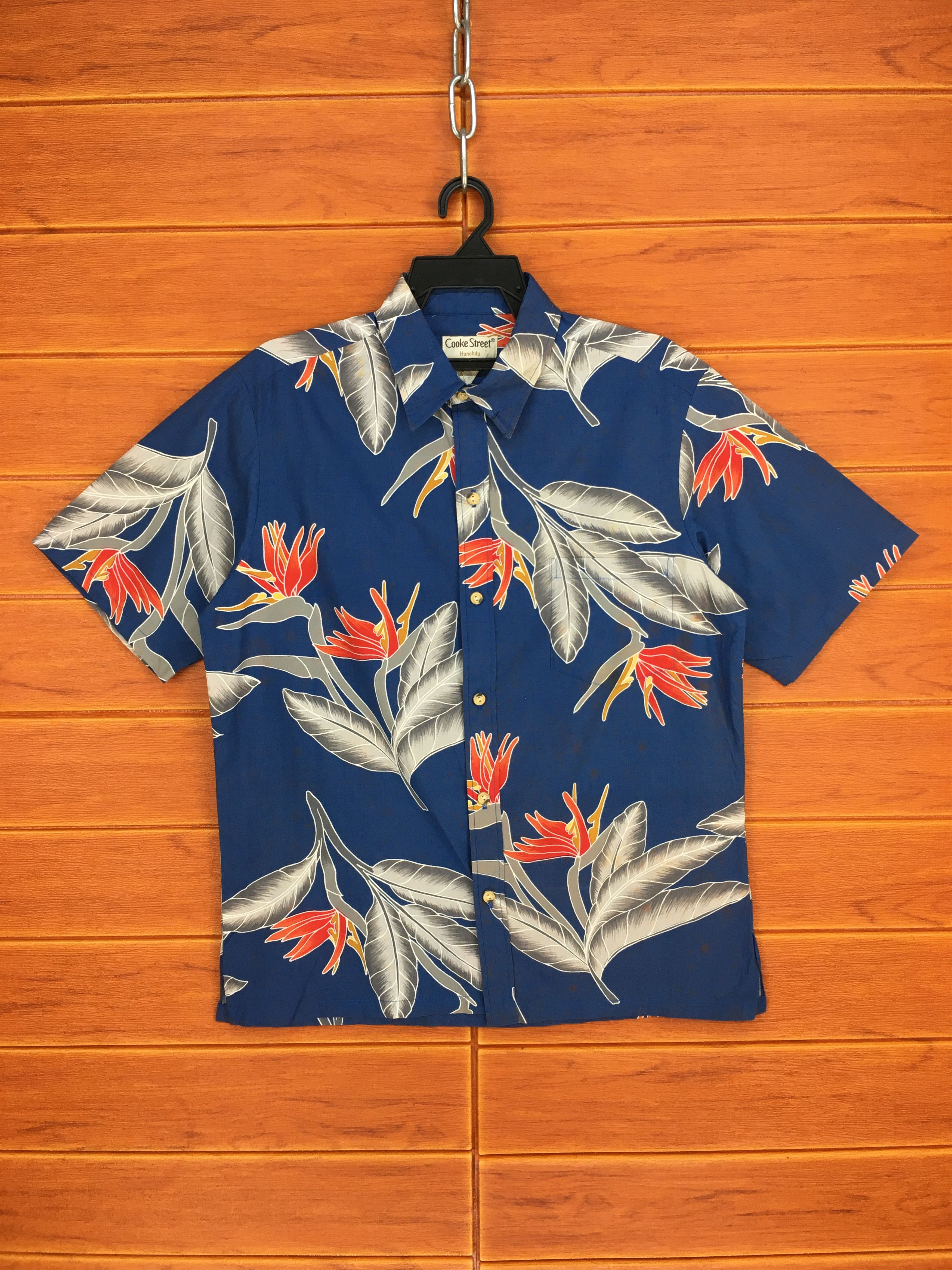 Hysteric Glamour Vintage COOKE STREET HONOLULU Asian Florals Shirt Size US M / EU 48-50 / 2 - 1 Thumbnail