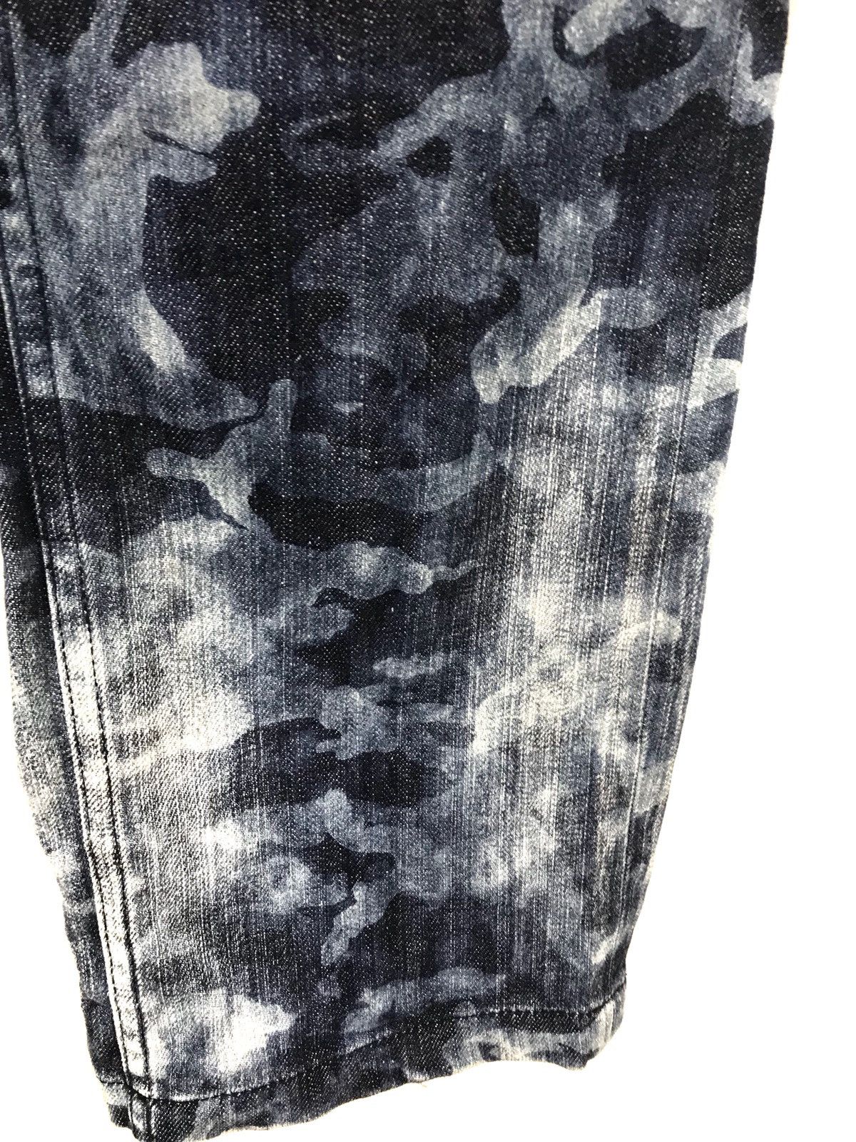 Seditionaries Japanese Brand MCD Punk Rock Surf Bleach Jeans Size US 34 / EU 50 - 6 Thumbnail