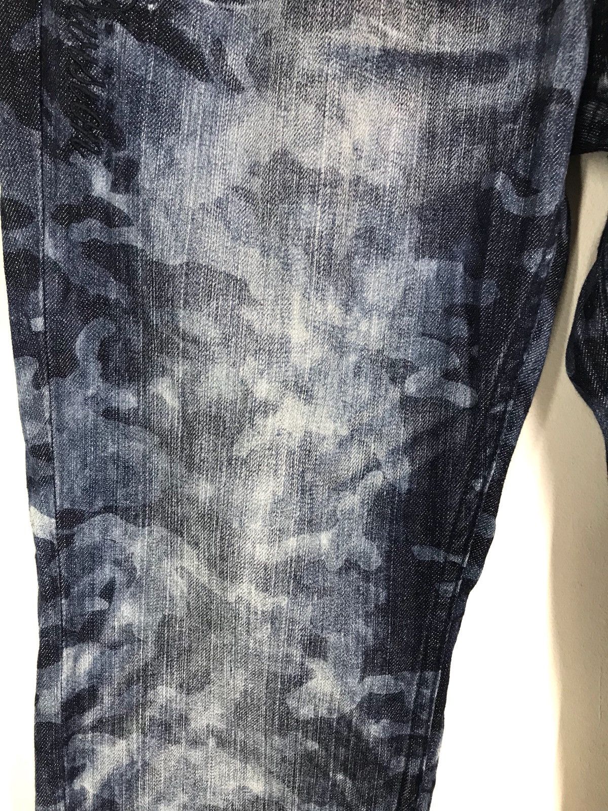 Seditionaries Japanese Brand MCD Punk Rock Surf Bleach Jeans Size US 34 / EU 50 - 3 Thumbnail