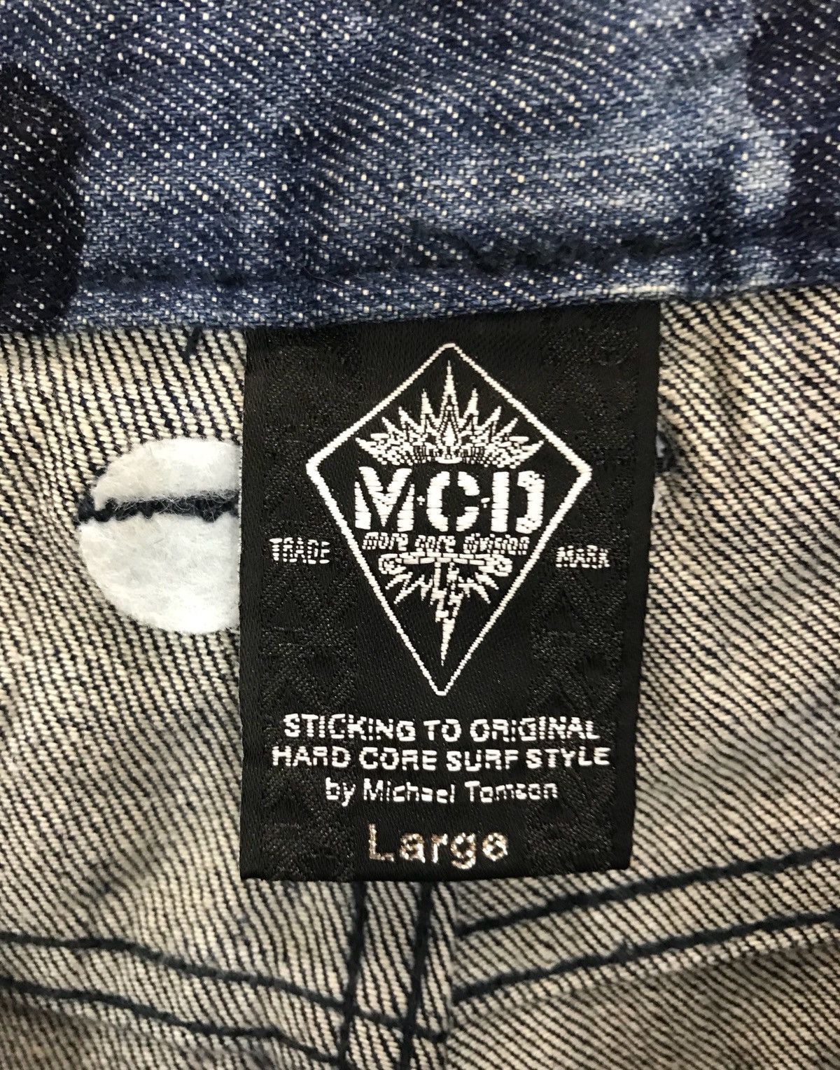 Seditionaries Japanese Brand MCD Punk Rock Surf Bleach Jeans Size US 34 / EU 50 - 17 Thumbnail