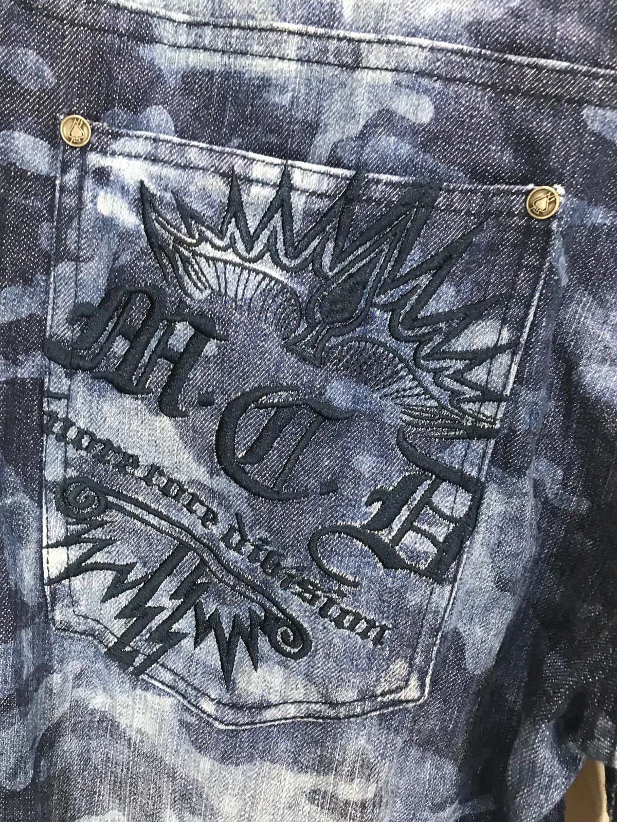 Seditionaries Japanese Brand MCD Punk Rock Surf Bleach Jeans Size US 34 / EU 50 - 14 Thumbnail