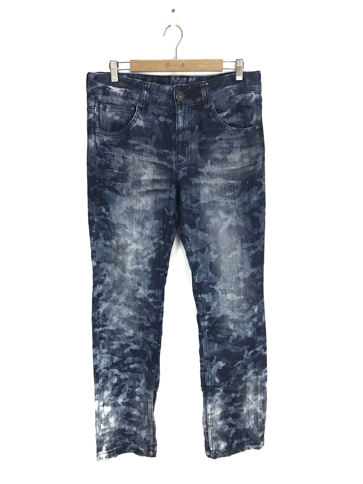 Seditionaries Japanese Brand MCD Punk Rock Surf Bleach Jeans Size US 34 / EU 50 - 1 Thumbnail