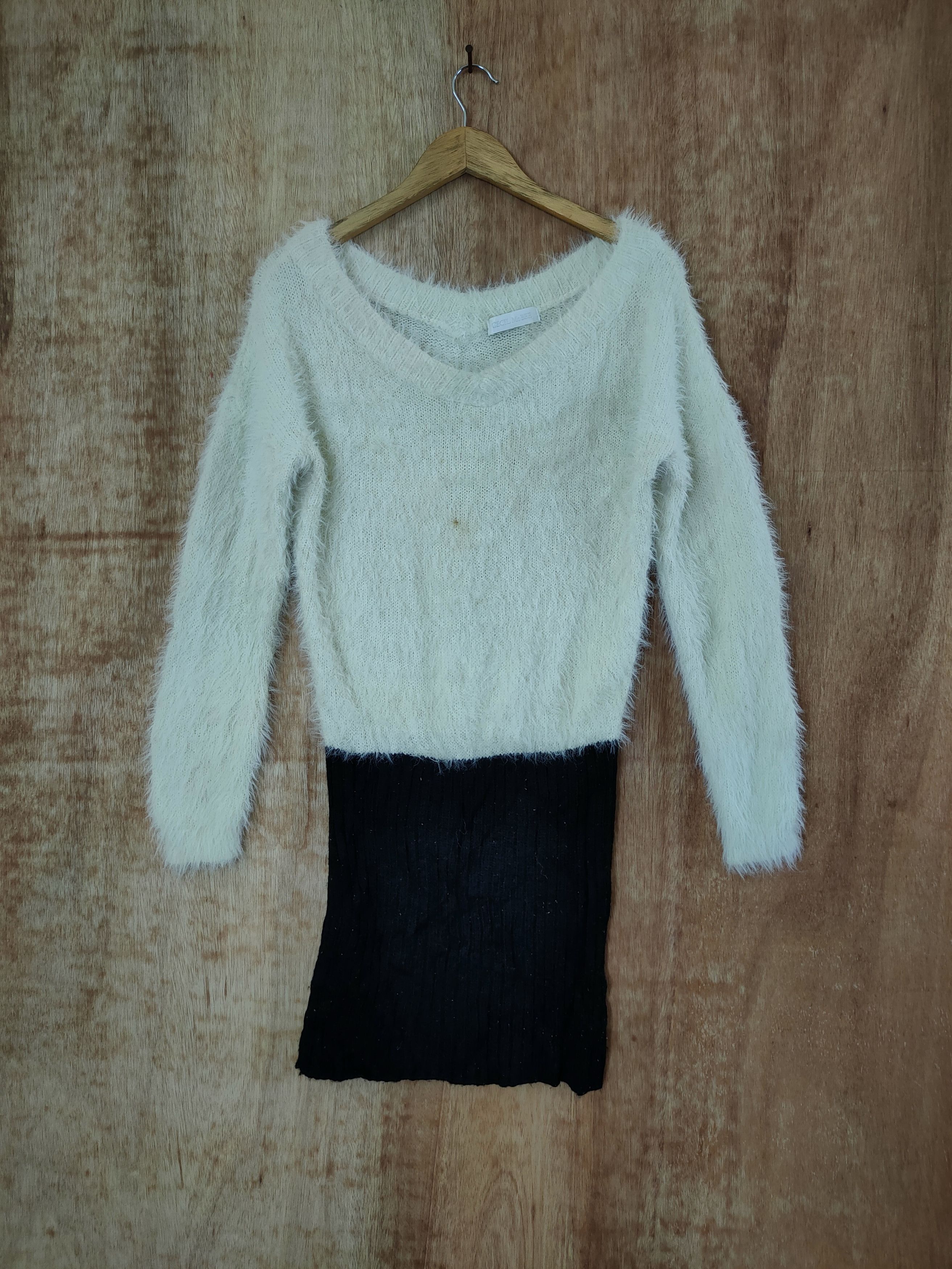 Aran Isles Knitwear DL Cecil Mc Bee soft fur mohair shaggy knitwear #46-576 Size M / US 6-8 / IT 42-44 - 1 Thumbnail