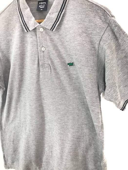Keith Haring Vintage K. Haring Pop Art Ringer Polo Shirt Size US M / EU 48-50 / 2 - 3 Thumbnail
