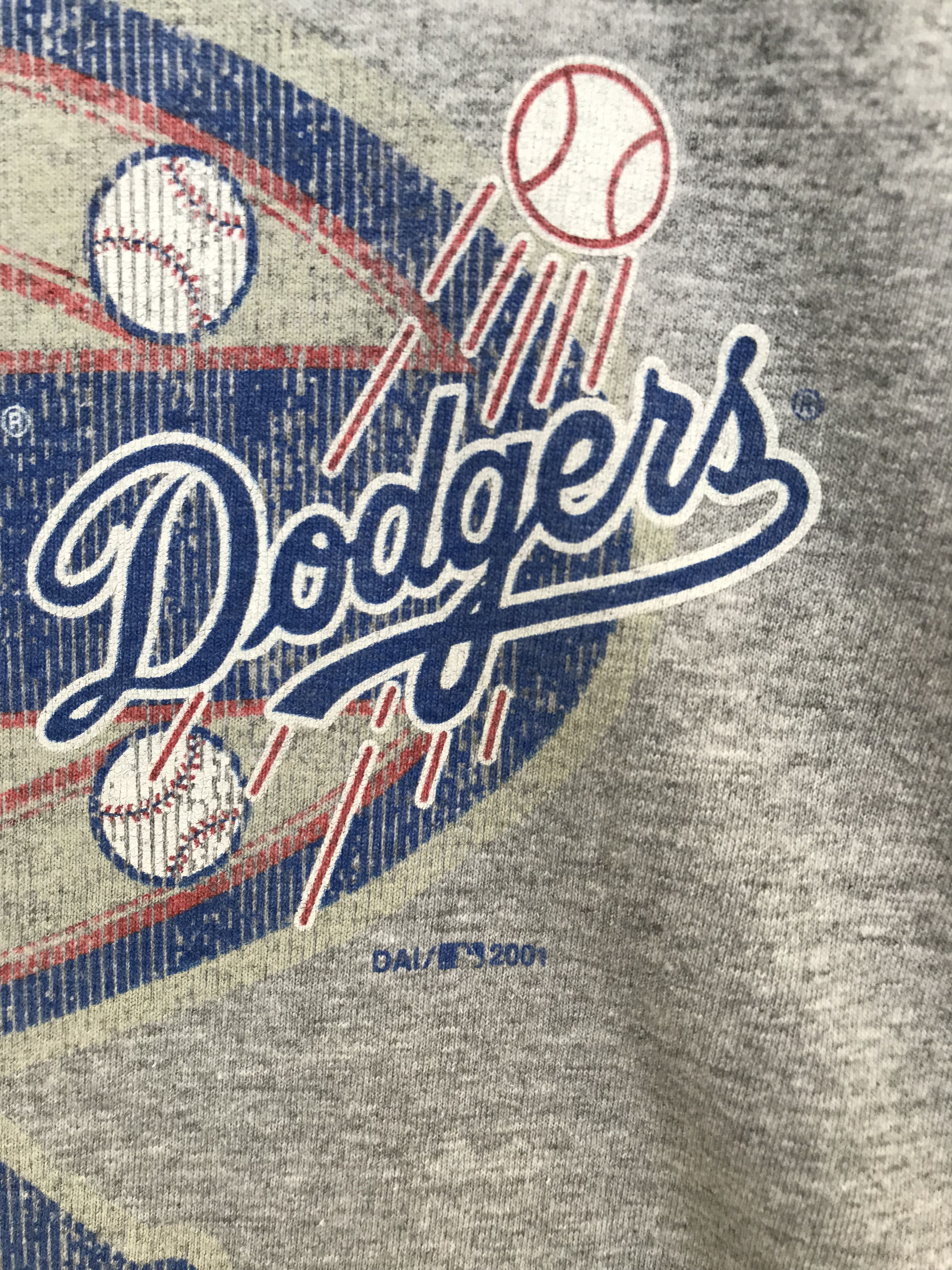 MLB Vintage 00s Los Angeles Dodgers Mlb T-Shirt Size US M / EU 48-50 / 2 - 3 Thumbnail