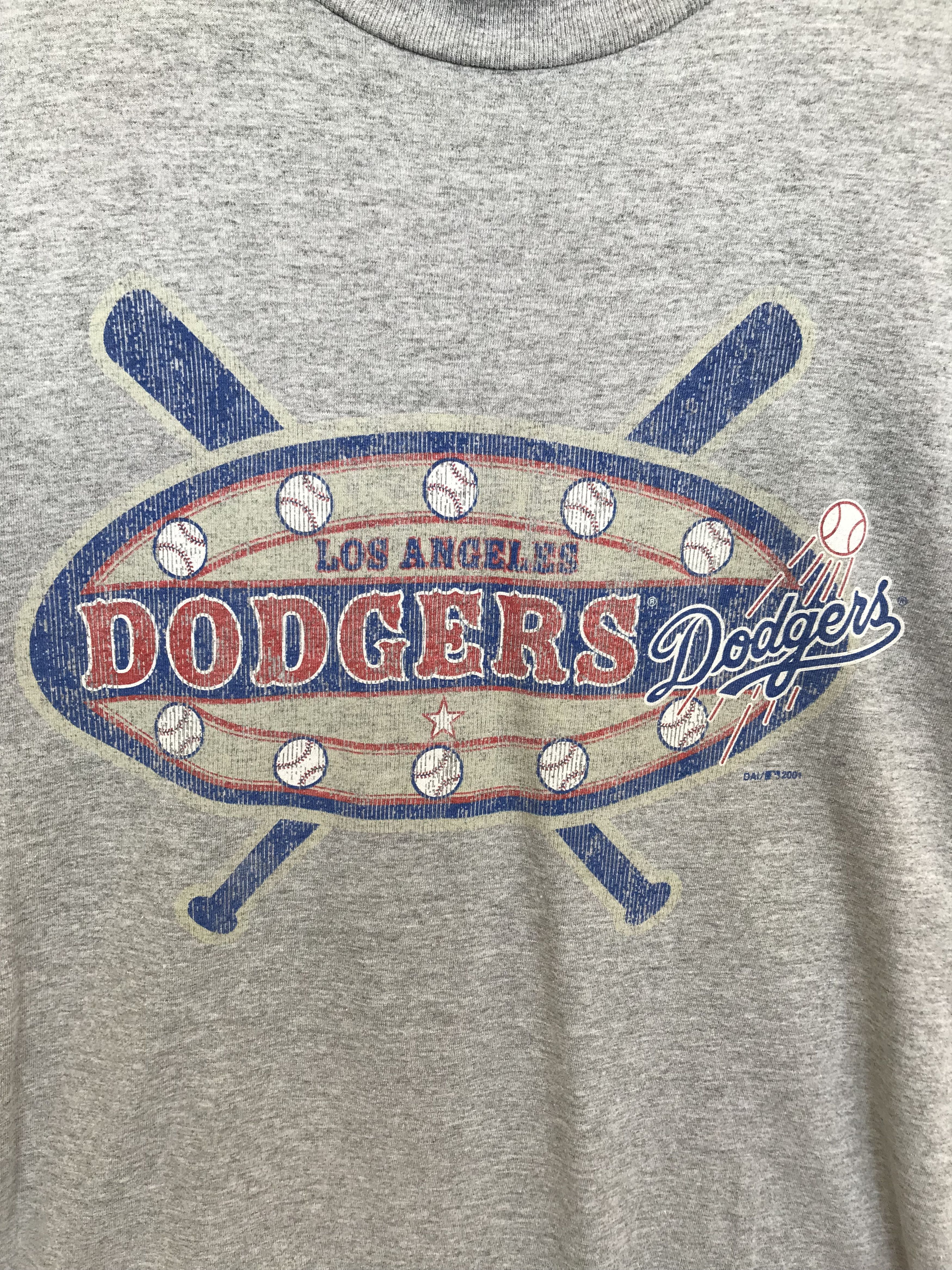 MLB Vintage 00s Los Angeles Dodgers Mlb T-Shirt Size US M / EU 48-50 / 2 - 2 Thumbnail