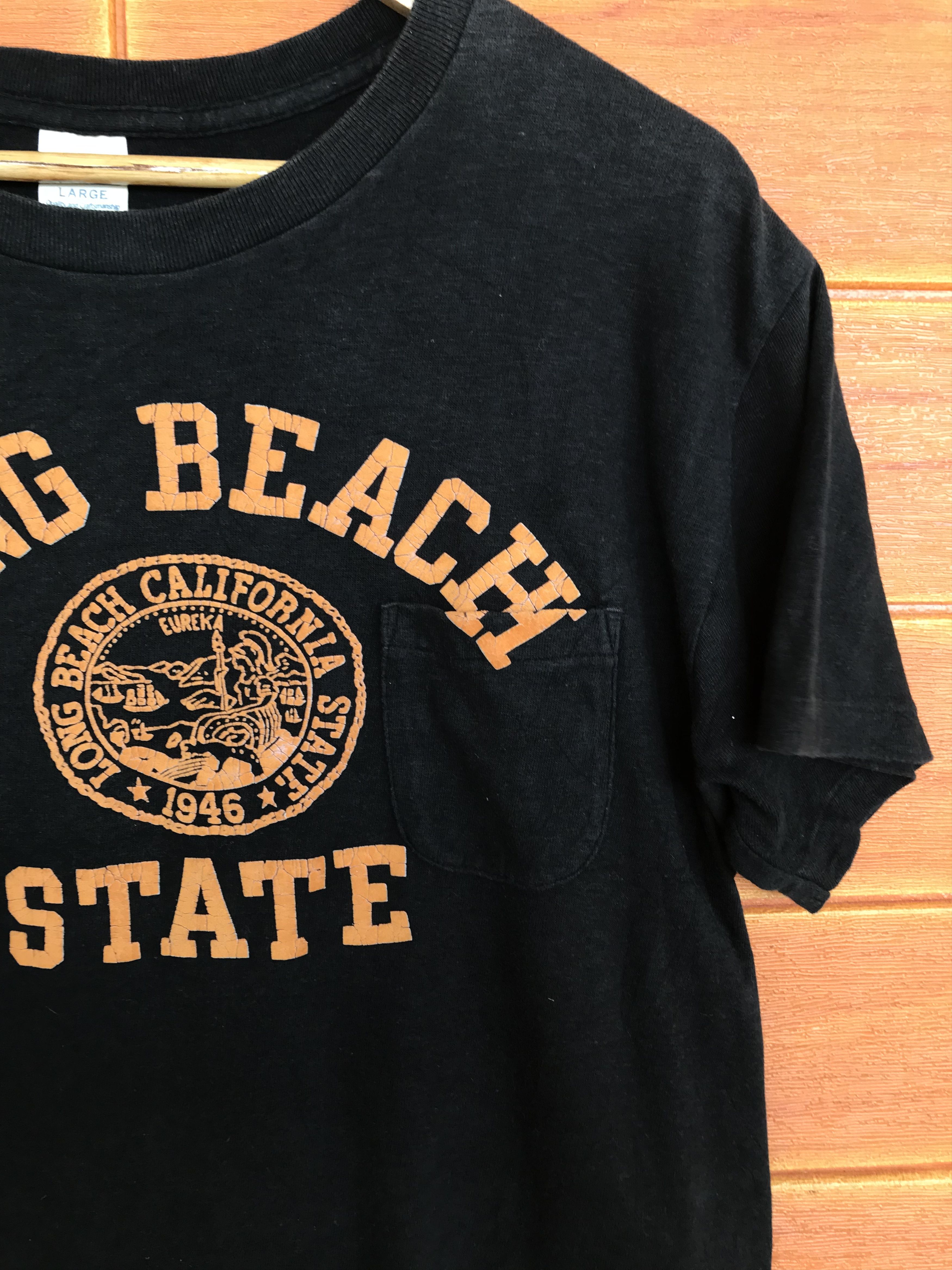 Sugar Cane Vintage Sugar Cane Long Beach California State Cheswick Tee Size US M / EU 48-50 / 2 - 3 Thumbnail