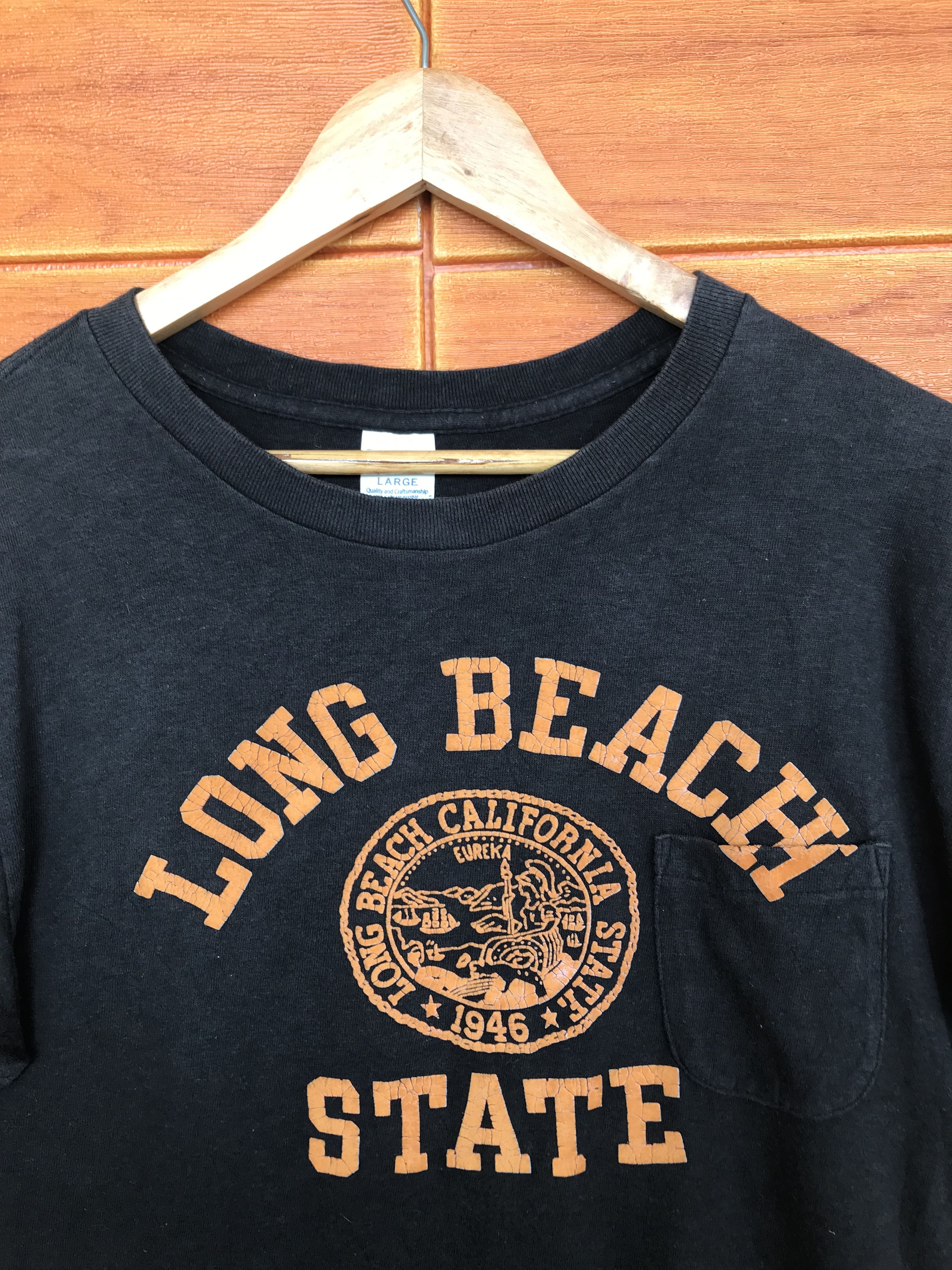 Sugar Cane Vintage Sugar Cane Long Beach California State Cheswick Tee Size US M / EU 48-50 / 2 - 2 Thumbnail