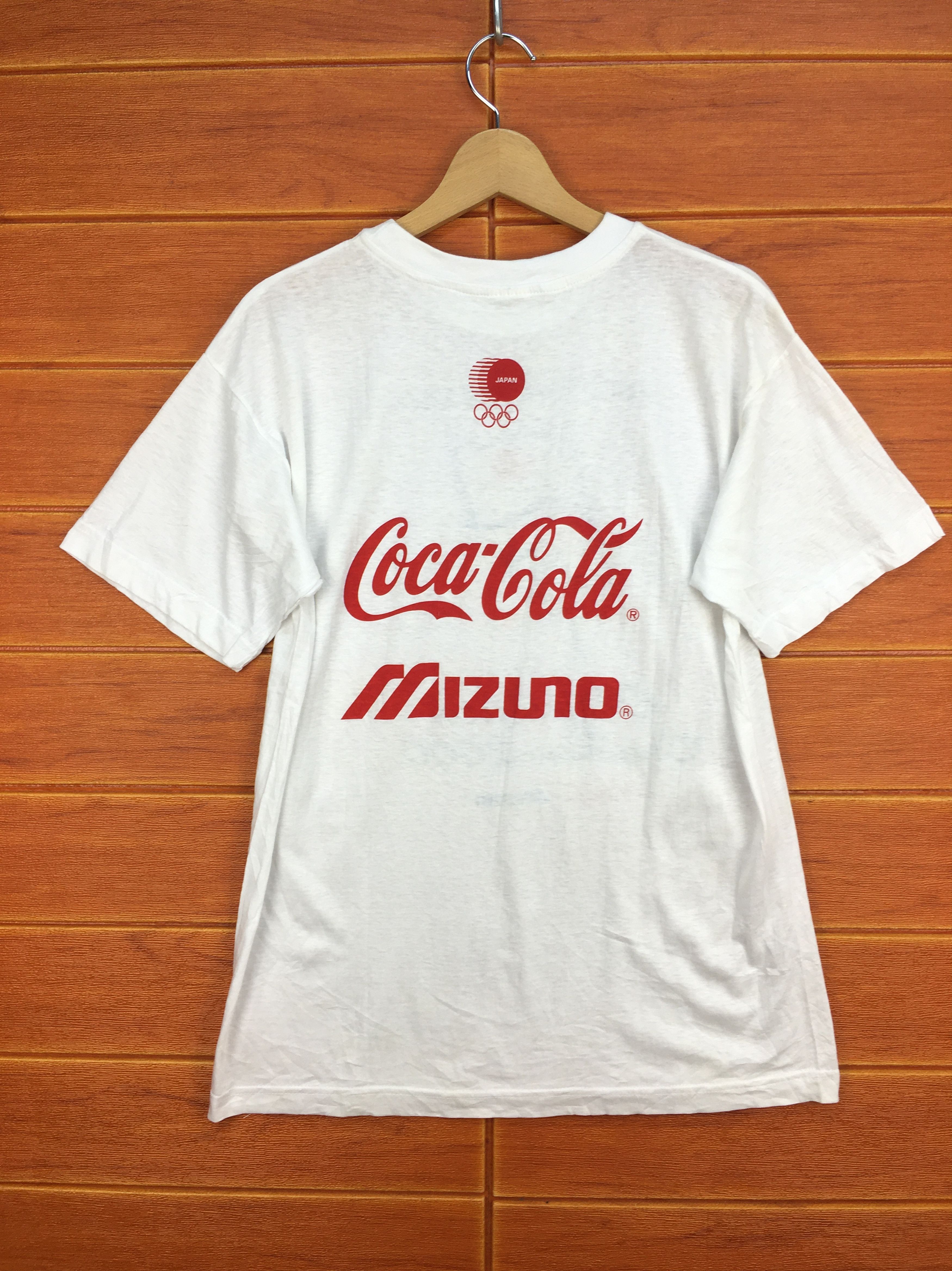 Coca Cola Vtg Japan Olympic Day Run 2000 Shirt Coca Cola & Mizuno Size US M / EU 48-50 / 2 - 4 Thumbnail
