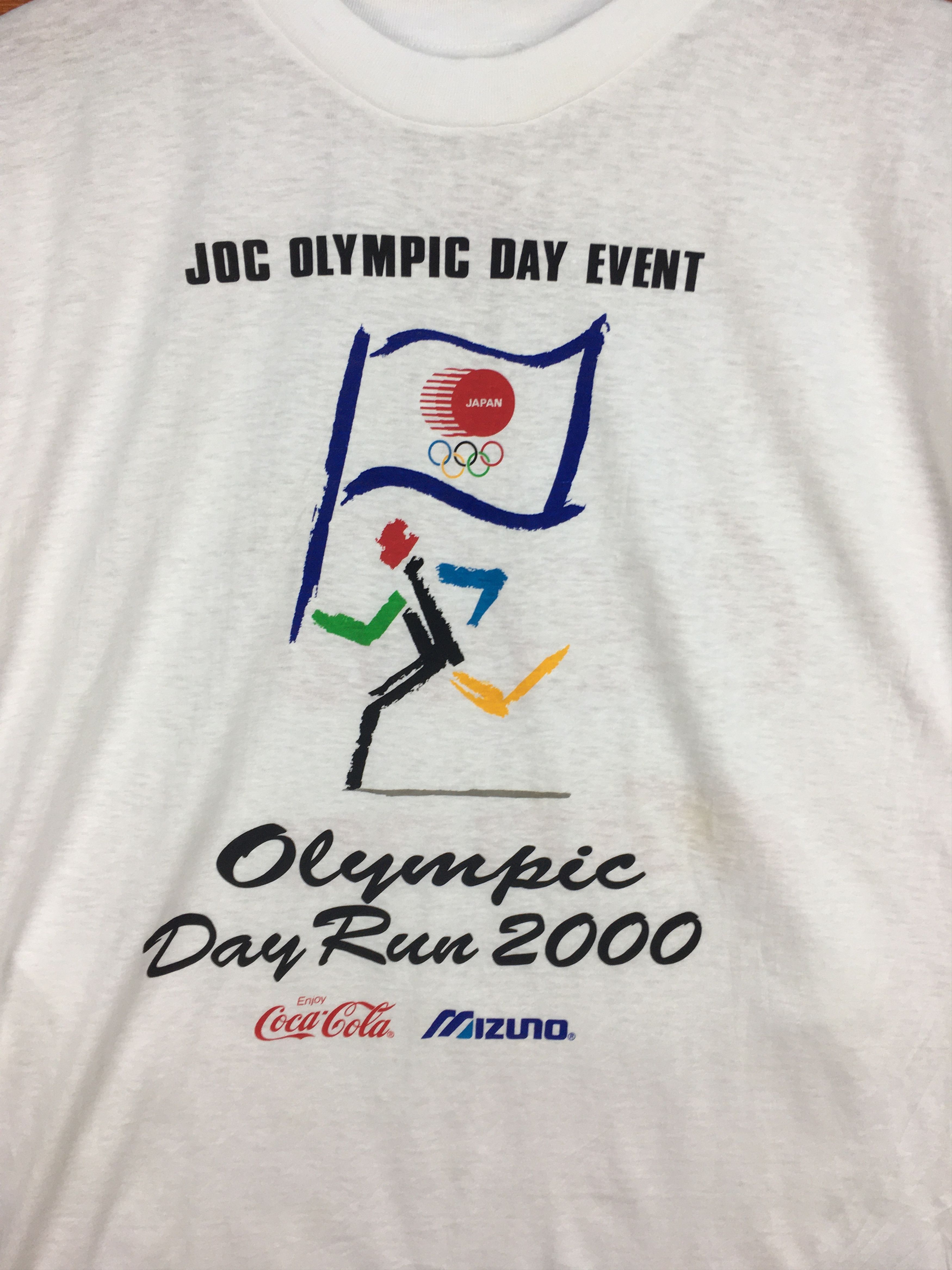 Coca Cola Vtg Japan Olympic Day Run 2000 Shirt Coca Cola & Mizuno Size US M / EU 48-50 / 2 - 2 Thumbnail
