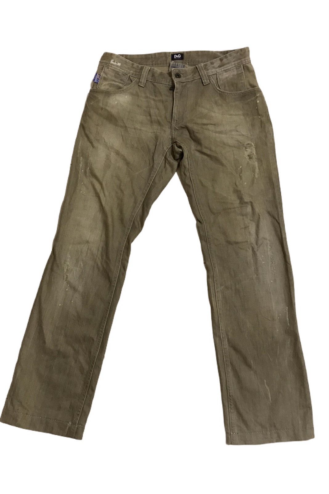 Dolce & Gabbana Distressed Denim Jeans by Dolce & Gabbana Size US 34 / EU 50 - 1 Thumbnail