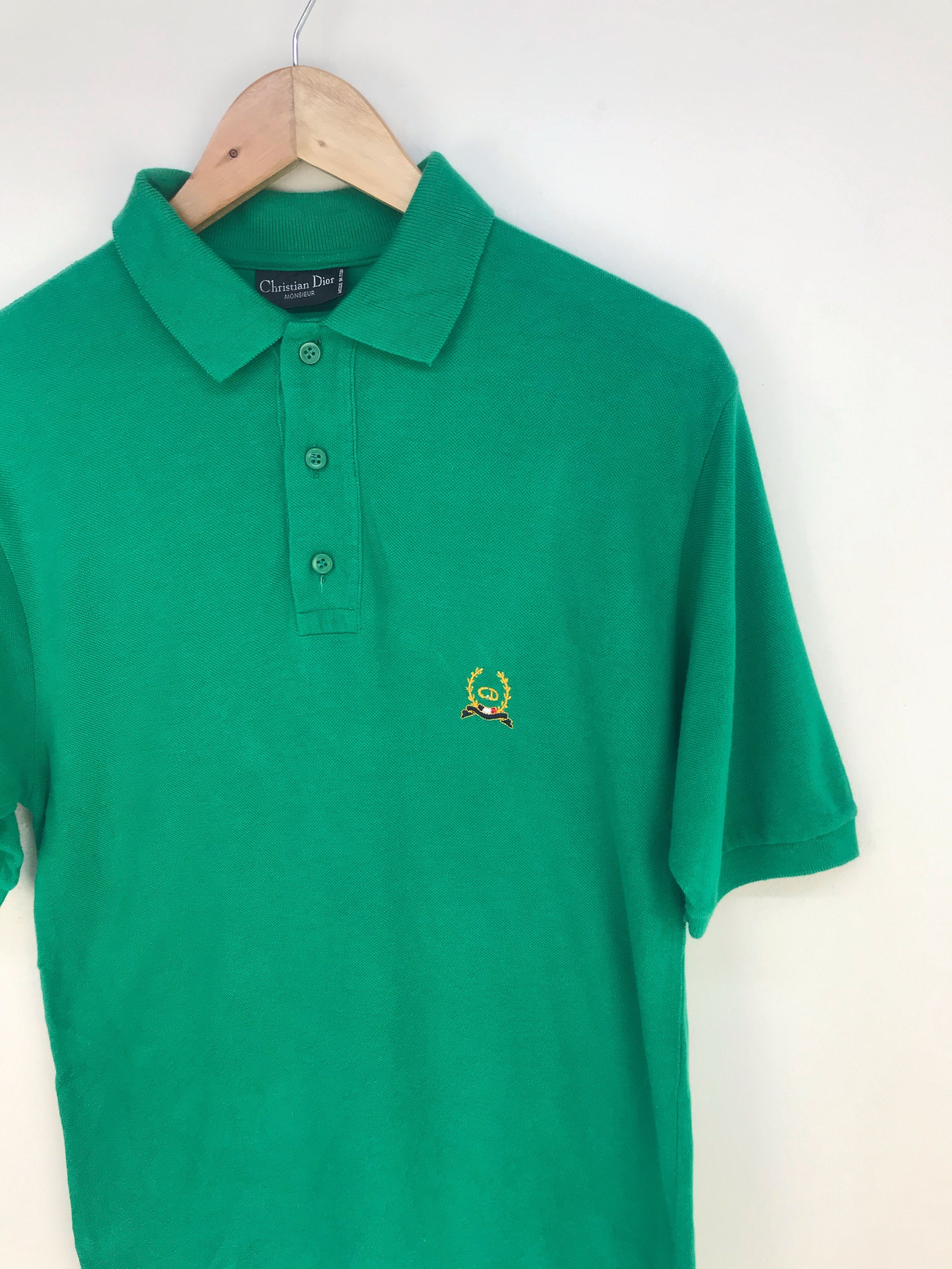 Christian Dior Monsieur Vintage 90s CHRISTIAN DIOR Monsieur Italy Polo Shirt Size US M / EU 48-50 / 2 - 4 Thumbnail