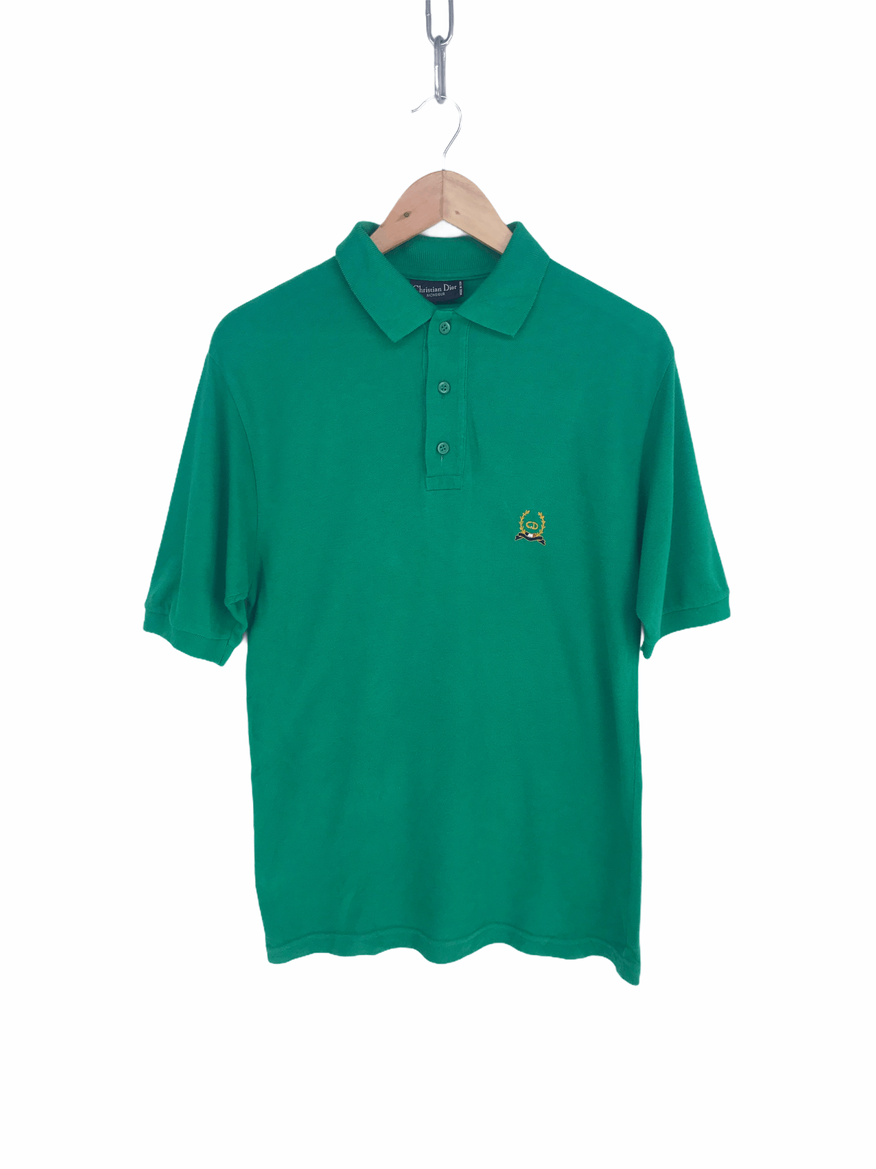 Christian Dior Monsieur Vintage 90s CHRISTIAN DIOR Monsieur Italy Polo Shirt Size US M / EU 48-50 / 2 - 1 Thumbnail