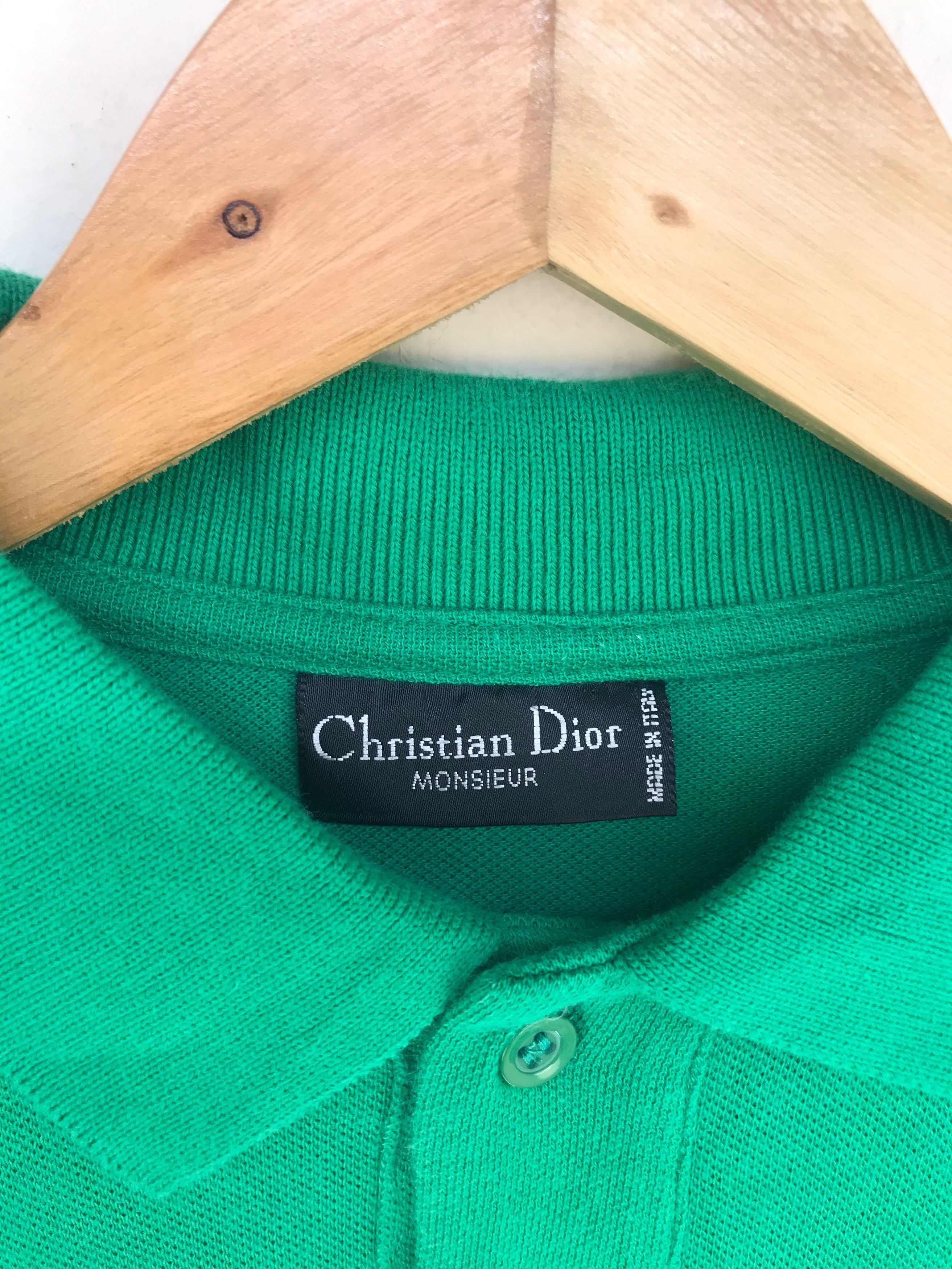 Christian Dior Monsieur Vintage 90s CHRISTIAN DIOR Monsieur Italy Polo Shirt Size US M / EU 48-50 / 2 - 6 Thumbnail