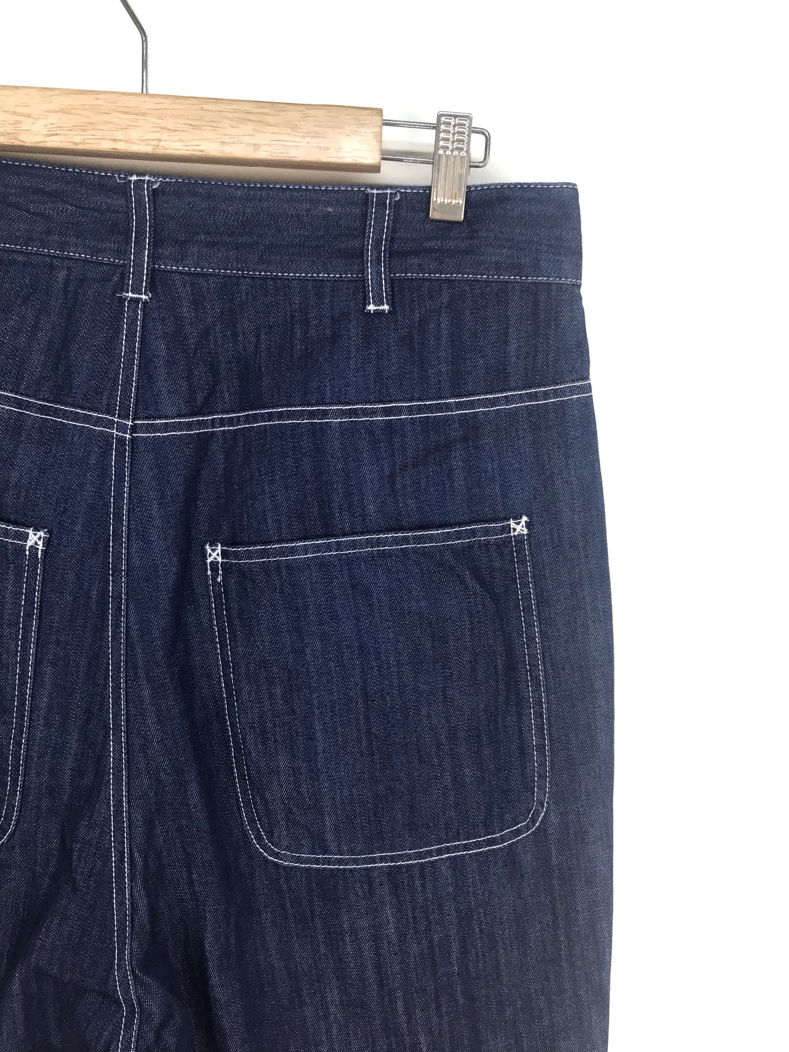 Comme des Garcons × Undercover Japanese Brand HARE Drop Crotch Denim Jeans Size US 31 - 10 Thumbnail