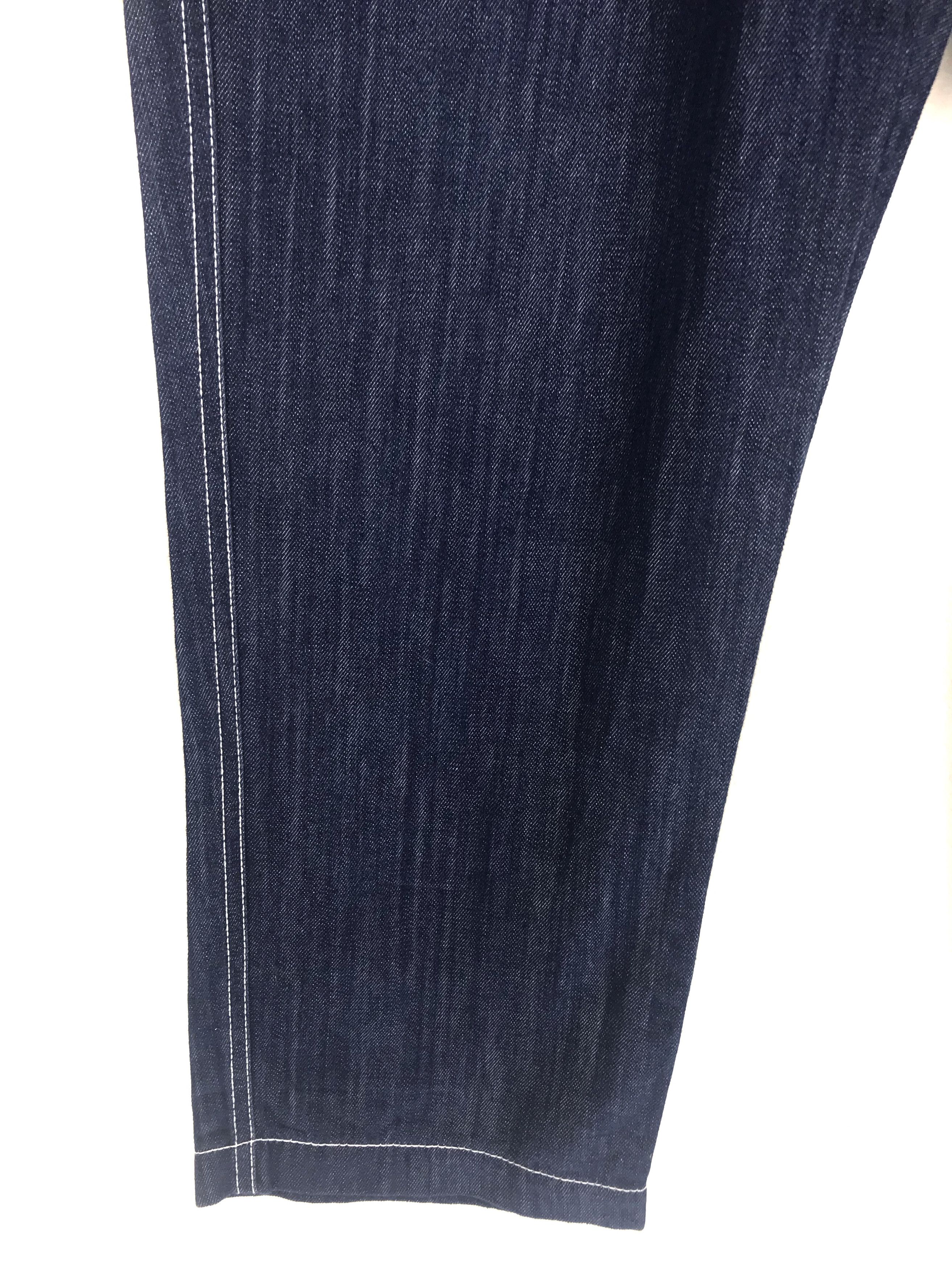 Comme des Garcons × Undercover Japanese Brand HARE Drop Crotch Denim Jeans Size US 31 - 3 Thumbnail