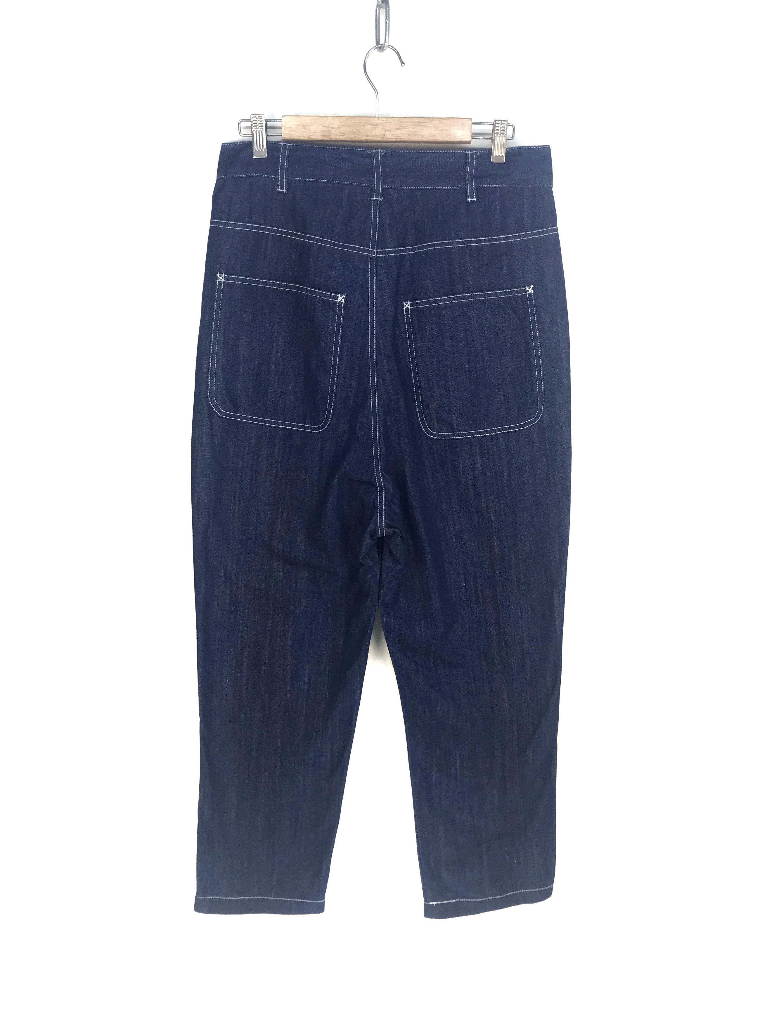 Comme des Garcons × Undercover Japanese Brand HARE Drop Crotch Denim Jeans Size US 31 - 8 Thumbnail