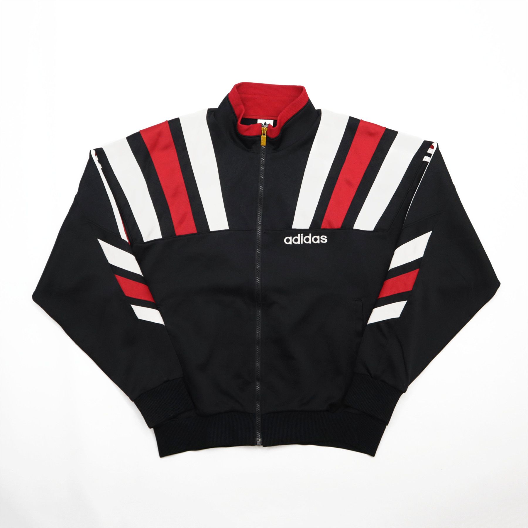 Adidas Descente Vintage ADIDAS JAPAN Multi Color Block Track Jacket Grailed