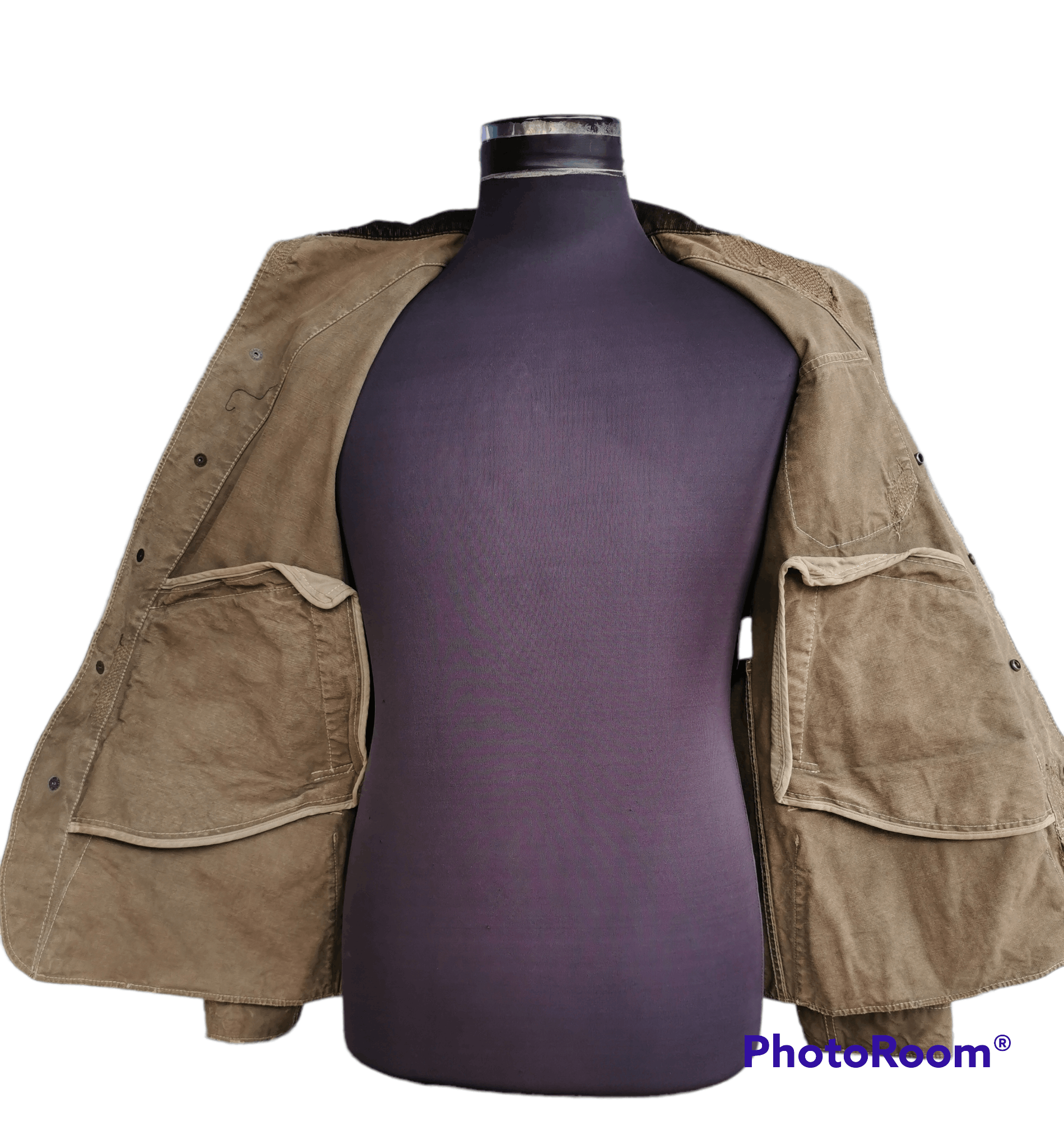 Vintage Surplus + Plus Military Jacket Size US L / EU 52-54 / 3 - 3 Thumbnail