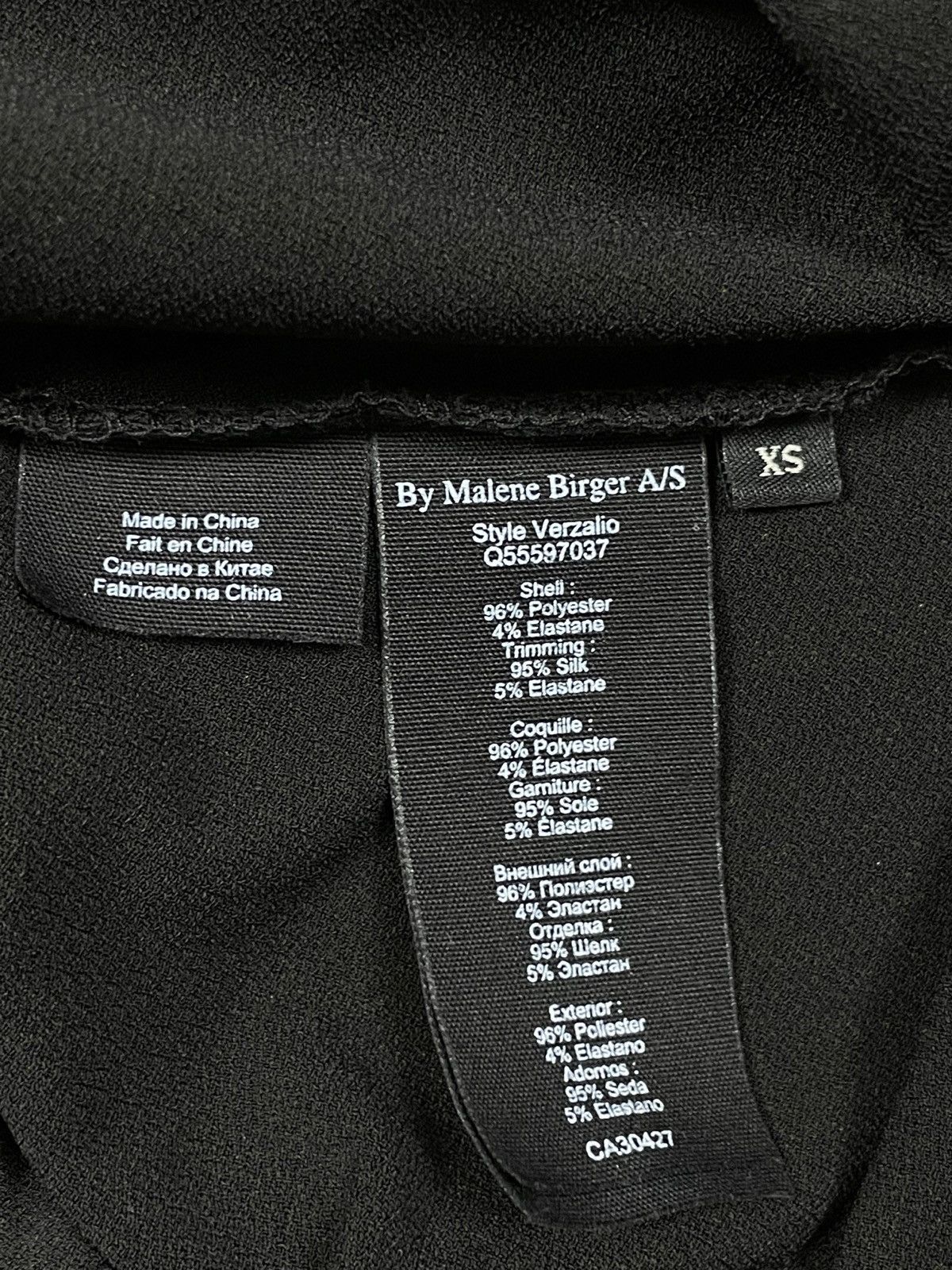 By Malene Birger By Malene Birger Verzalio Blouse size XS Size XS / US 0-2 / IT 36-38 - 8 Thumbnail