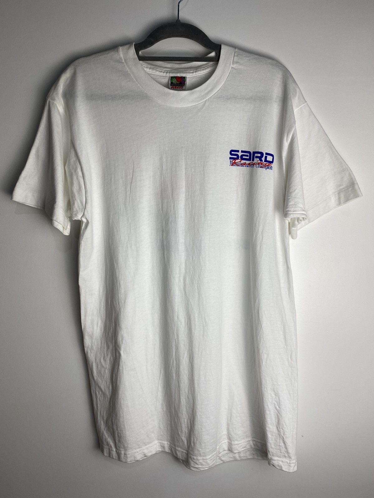 Fruit Of The Loom 1997 SARD Racing Team Supra GT500 Tee Size US L / EU 52-54 / 3 - 2 Thumbnail