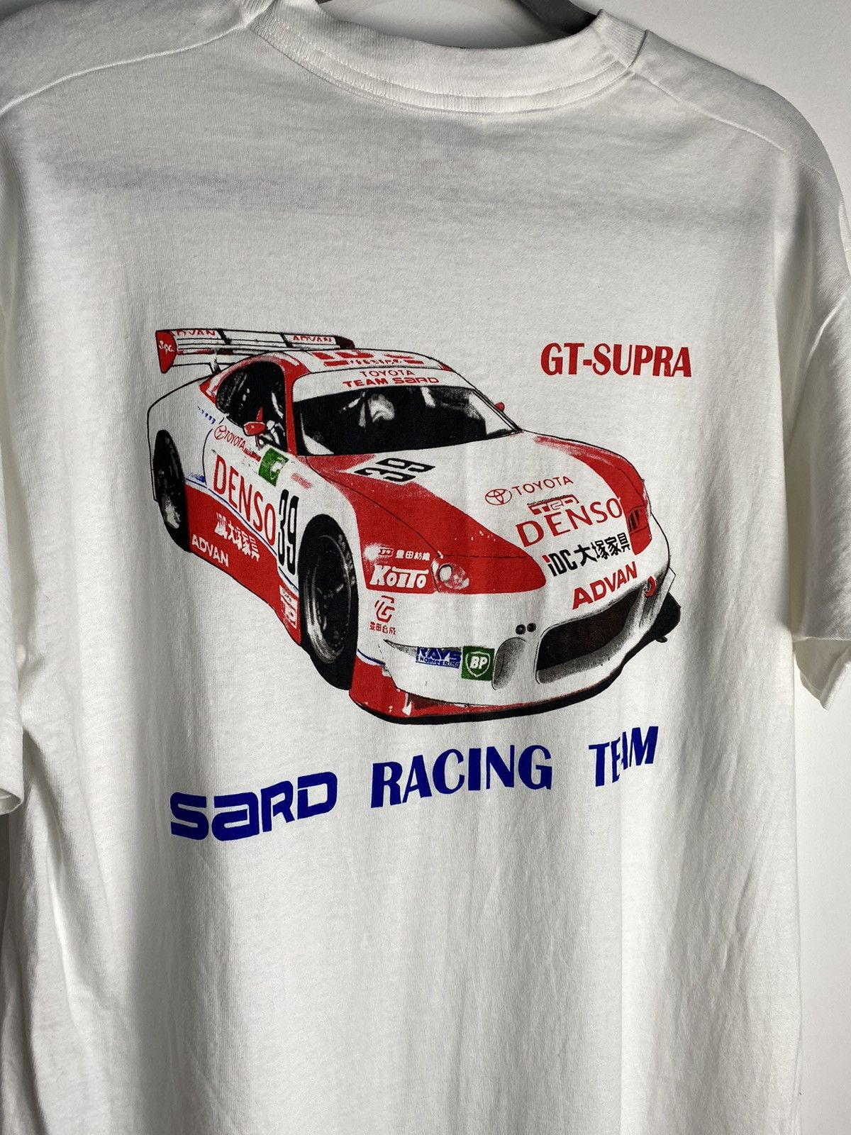 Fruit Of The Loom 1997 SARD Racing Team Supra GT500 Tee Size US L / EU 52-54 / 3 - 5 Thumbnail