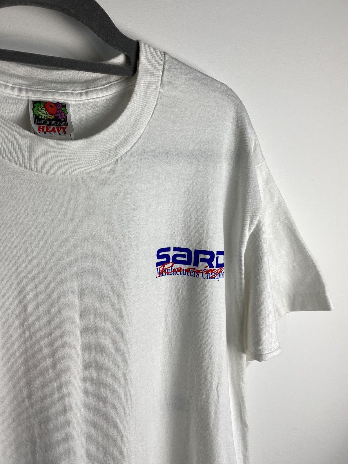 Fruit Of The Loom 1997 SARD Racing Team Supra GT500 Tee Size US L / EU 52-54 / 3 - 3 Thumbnail