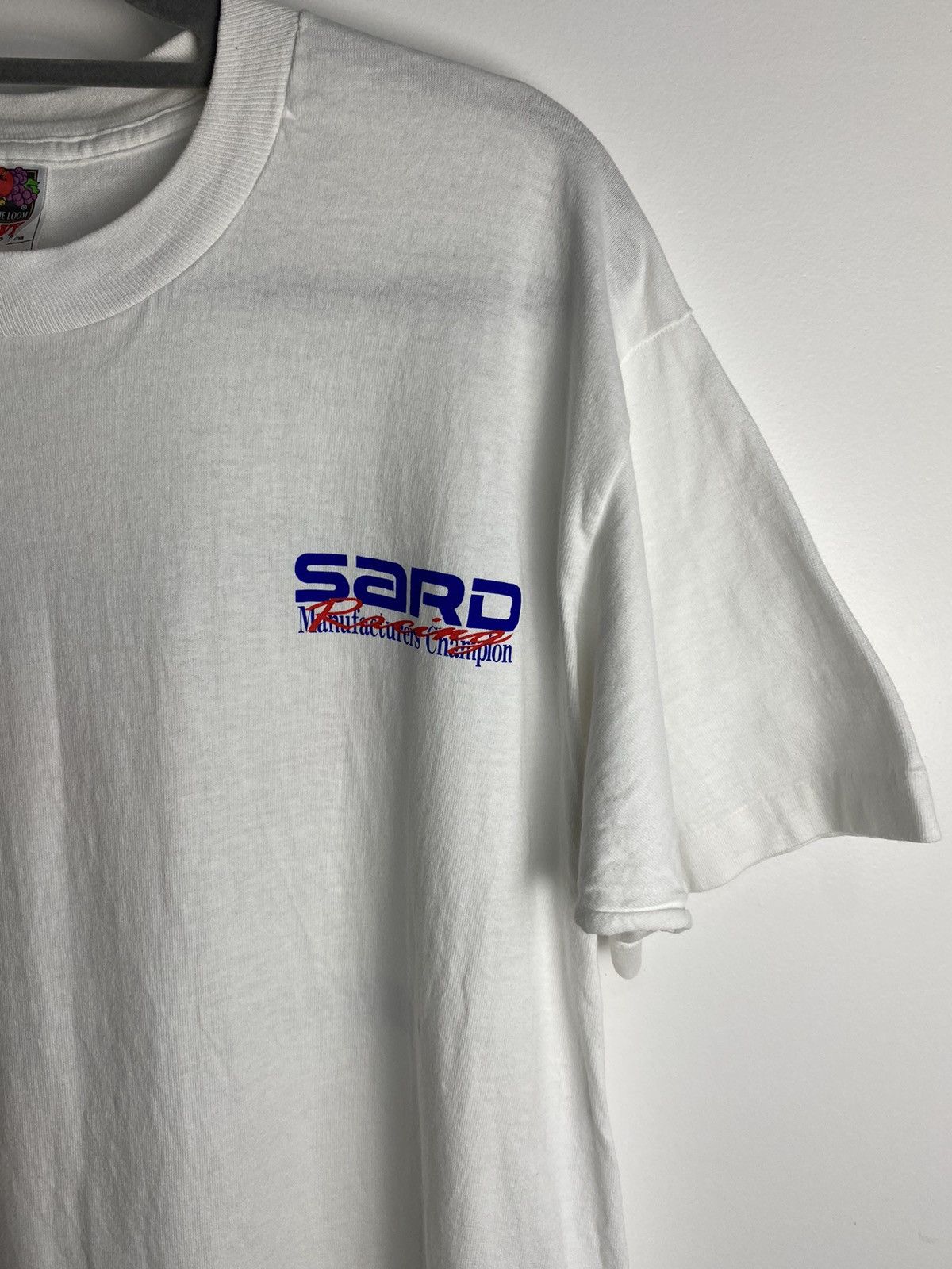 Fruit Of The Loom 1997 SARD Racing Team Supra GT500 Tee Size US L / EU 52-54 / 3 - 4 Thumbnail