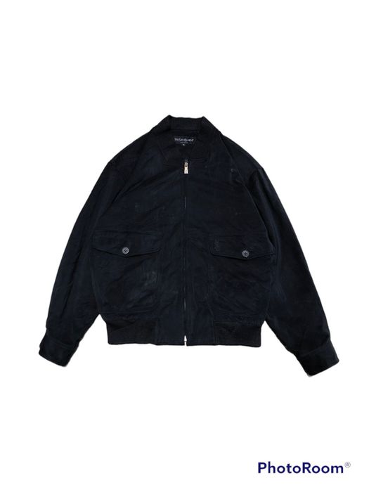 Vintage Vintage ysl bomber jacket velvet | Grailed