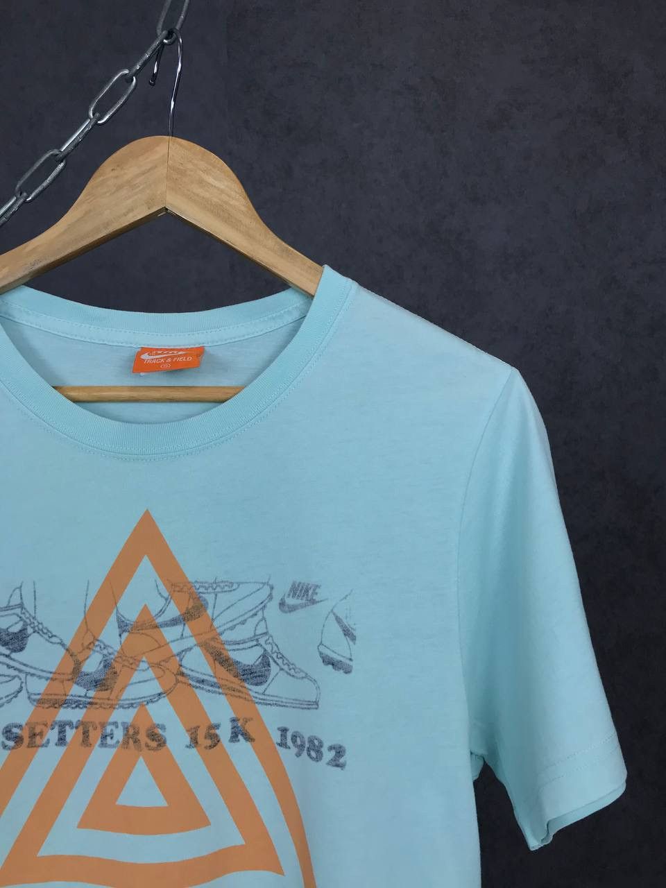 Nike × Vintage Nike art swoosh streetwear vintage tee Size US S / EU 44-46 / 1 - 2 Thumbnail