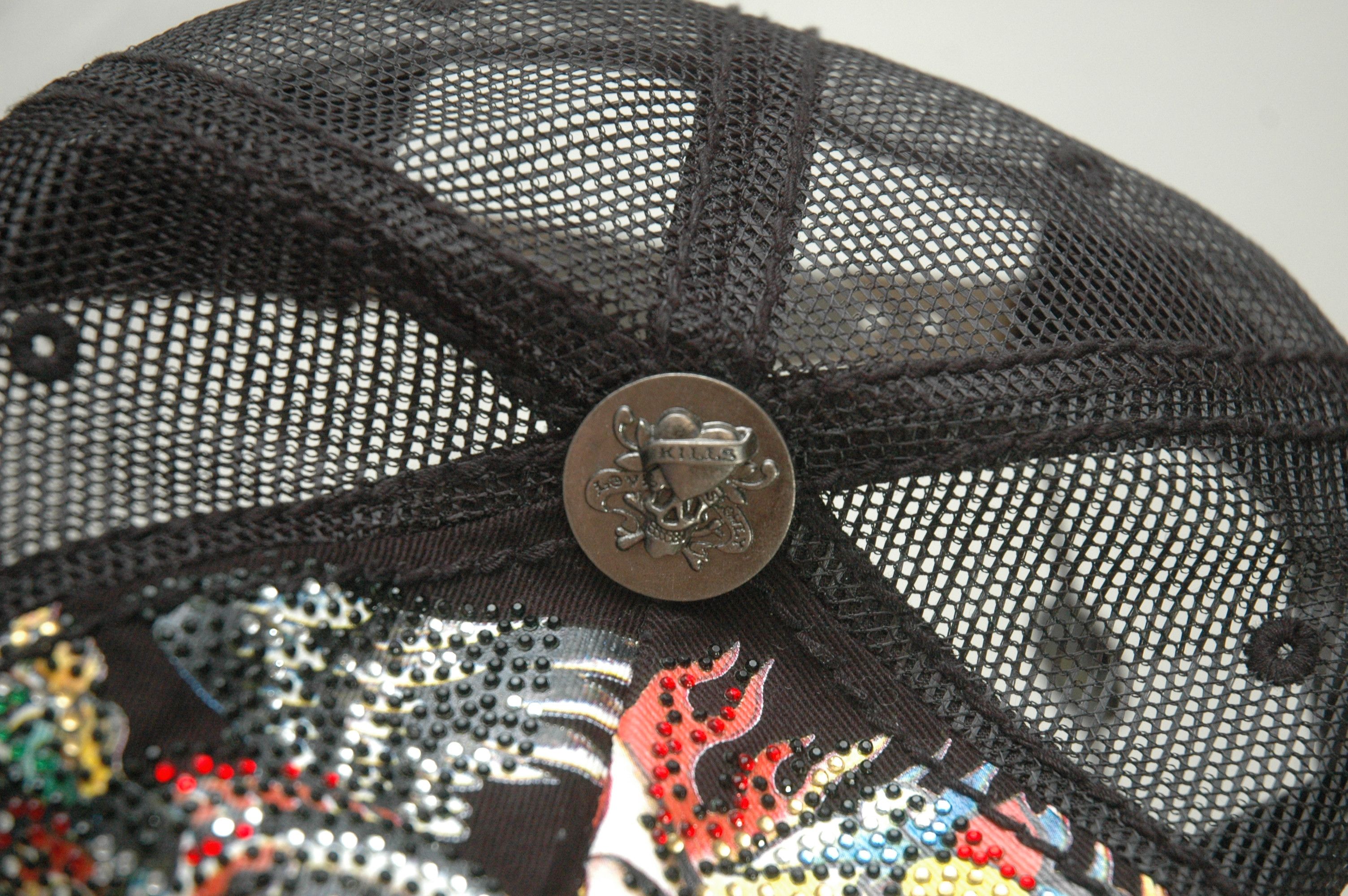 Ed Hardy NWT Ed Hardy Christian Audigier Death Before Dollars Size ONE SIZE - 10 Thumbnail