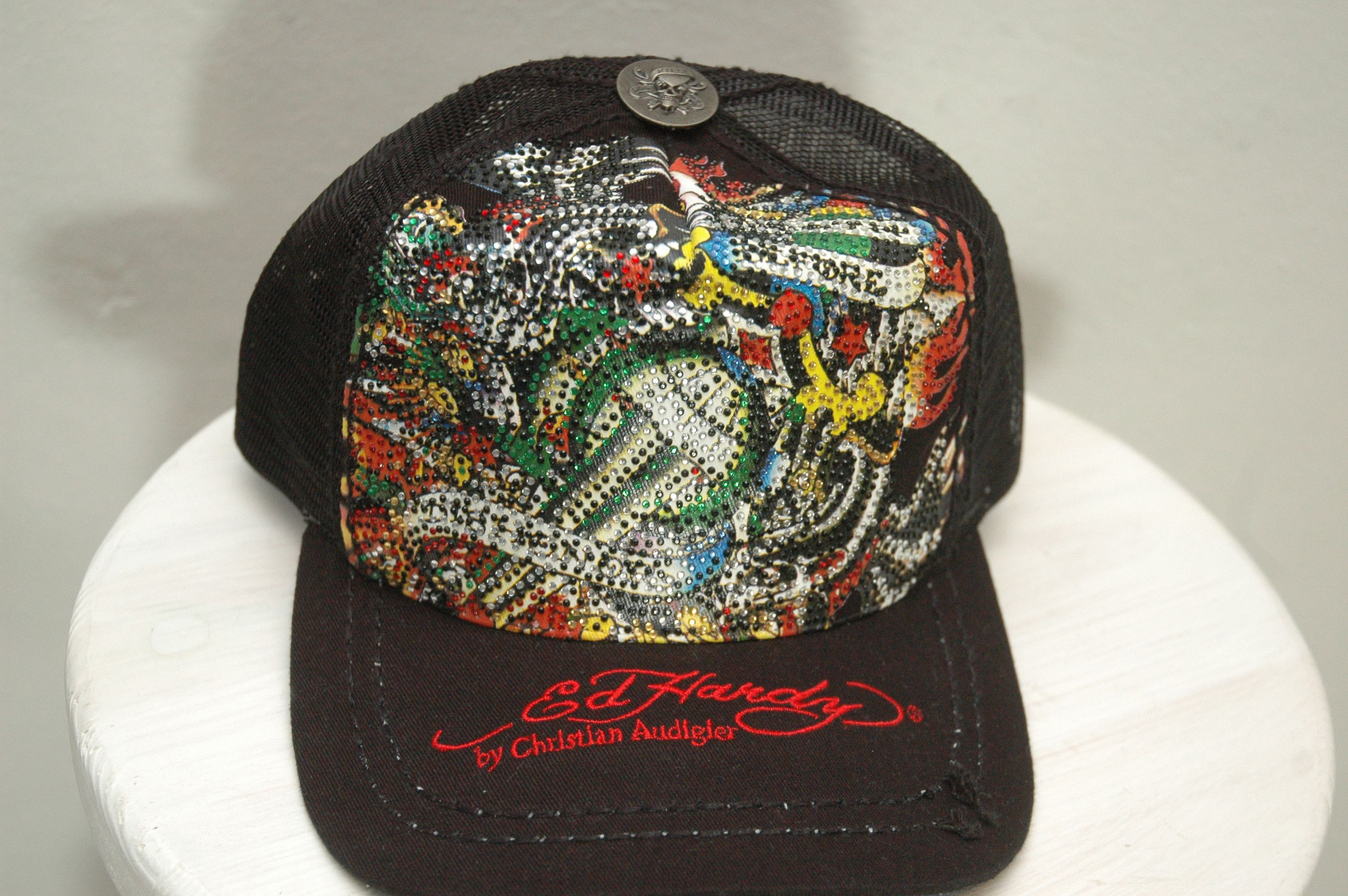 Ed Hardy NWT Ed Hardy Christian Audigier Death Before Dollars Size ONE SIZE - 2 Thumbnail