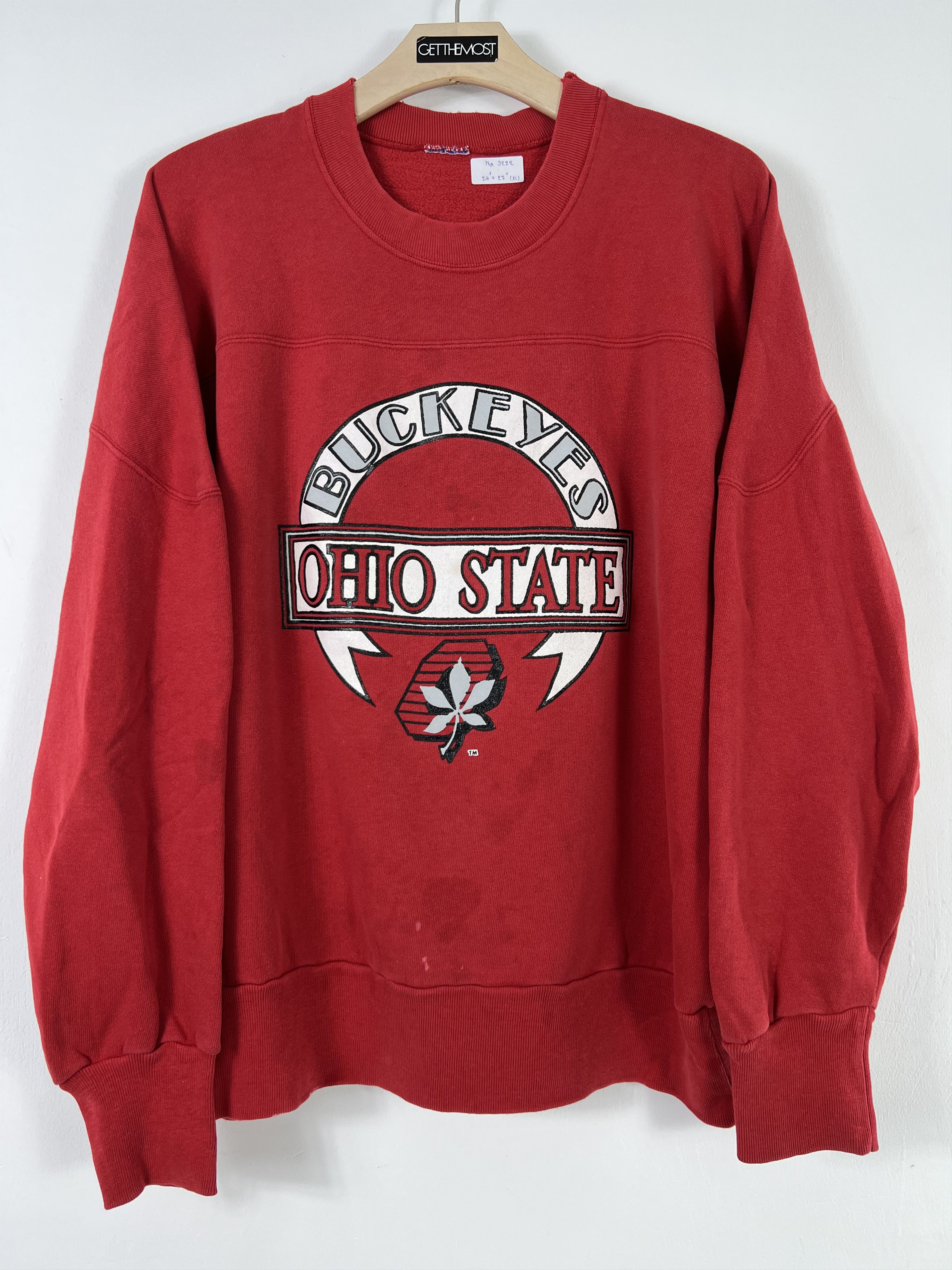 NCAA × Vintage No.3222 3For$100SHIP Vtg NCAA Ohio State Buckeyes (XL) Size US XL / EU 56 / 4 - 1 Thumbnail
