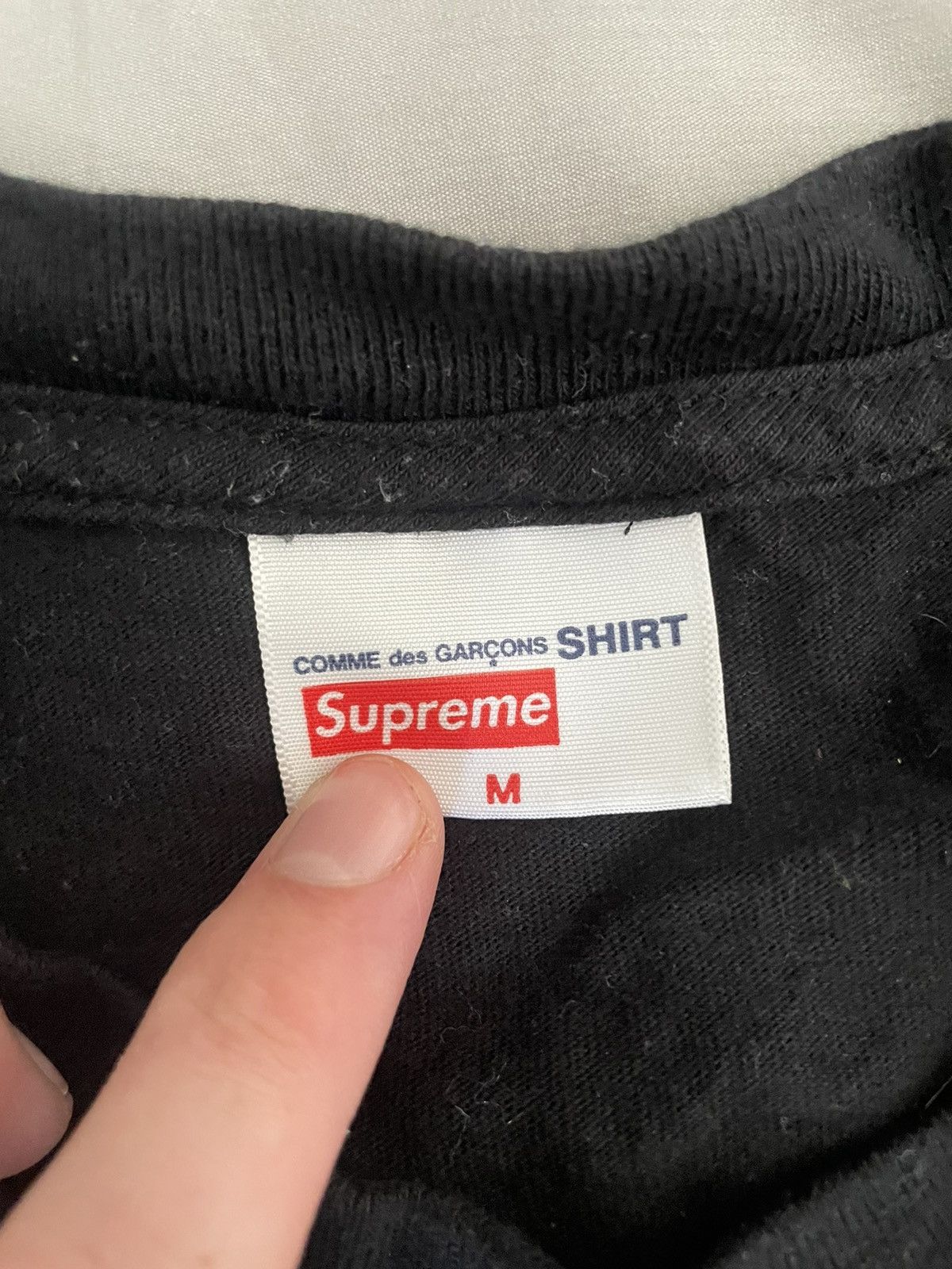 Comme des Garcons Supreme x CDG SS17 Box Logo Size US M / EU 48-50 / 2 - 3 Thumbnail