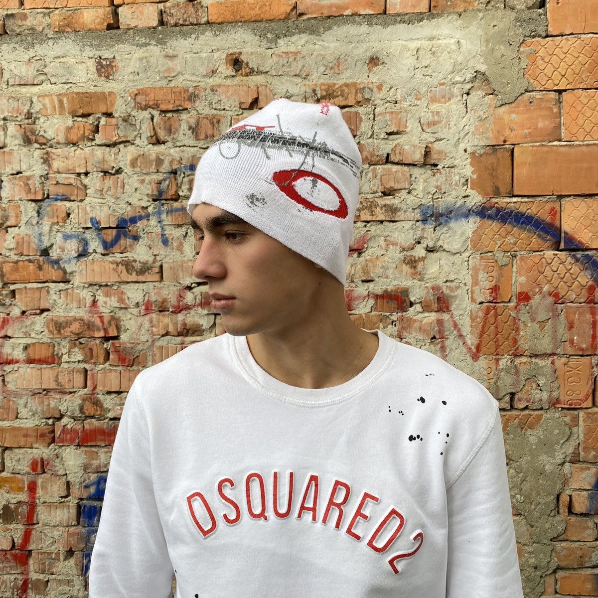 Oakley × Streetwear × Vintage Rare⚡️Vintage Oakley Beanie