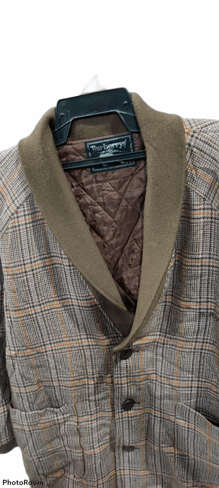 Burberry Burberry vintage wool button up jacket single breasted Size US L / EU 52-54 / 3 - 2 Thumbnail