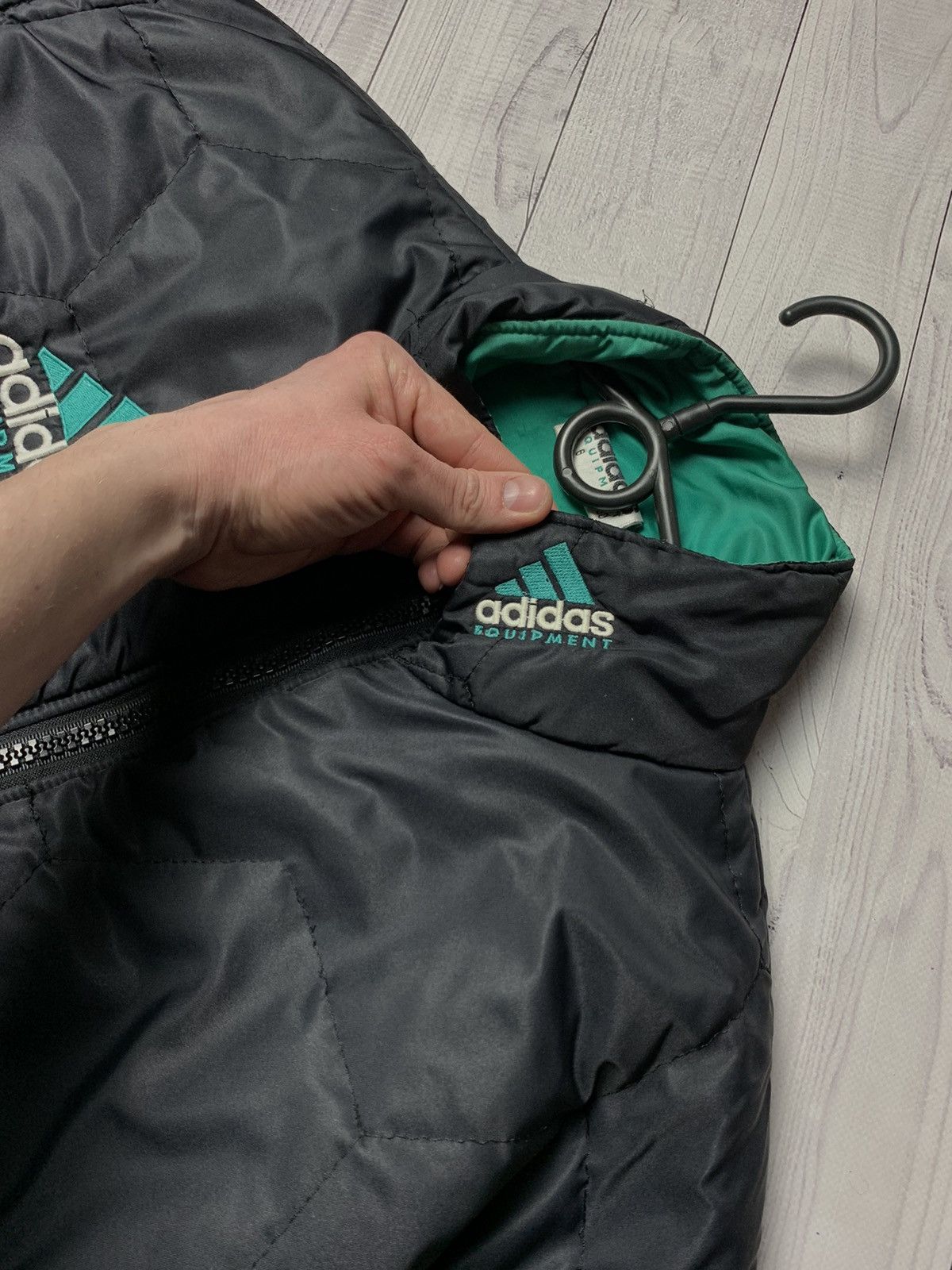 Adidas × Vintage Vintage adidas Equipment soccer jacket size M ball Size US M / EU 48-50 / 2 - 3 Thumbnail