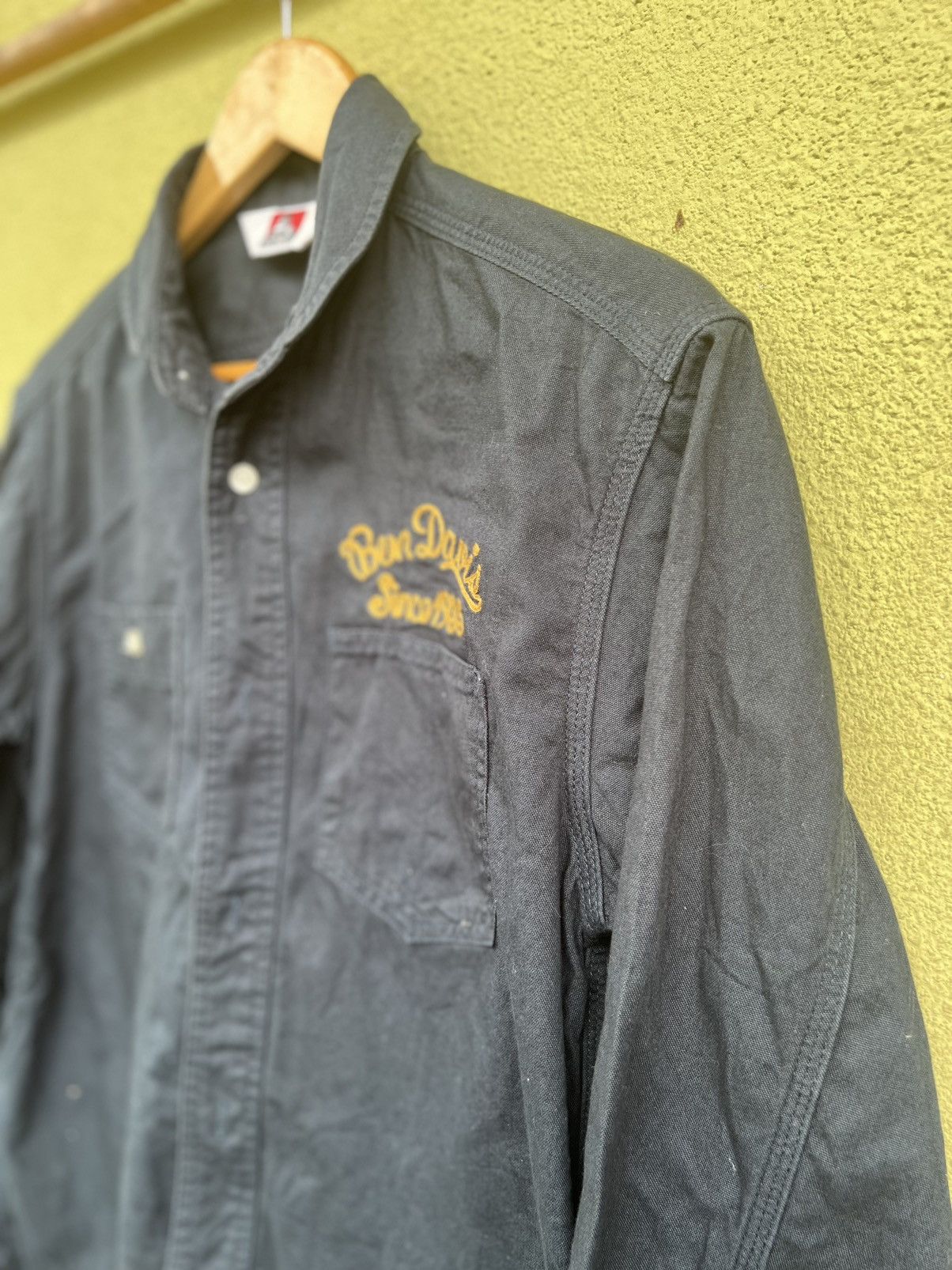 Ben Davis Ben Davis button up shirt streetwear embroidery logo Size US M / EU 48-50 / 2 - 2 Thumbnail