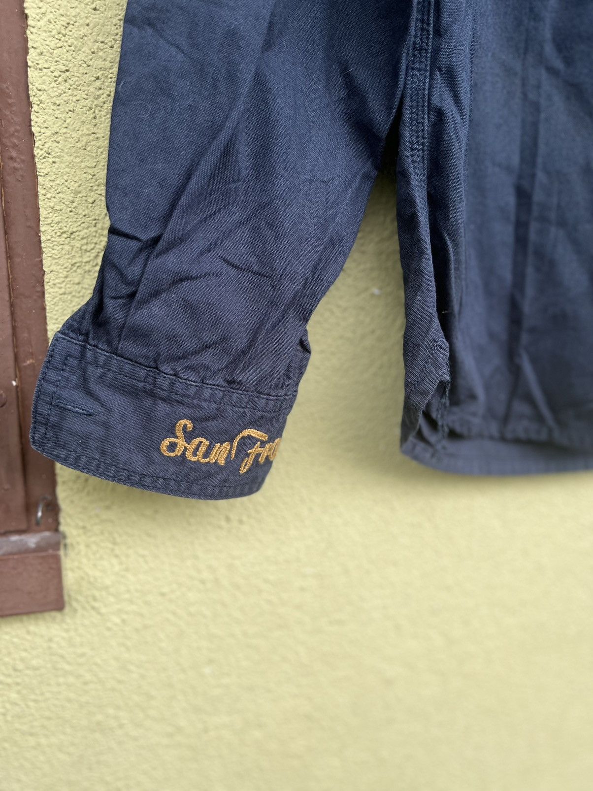 Ben Davis Ben Davis button up shirt streetwear embroidery logo Size US M / EU 48-50 / 2 - 6 Thumbnail