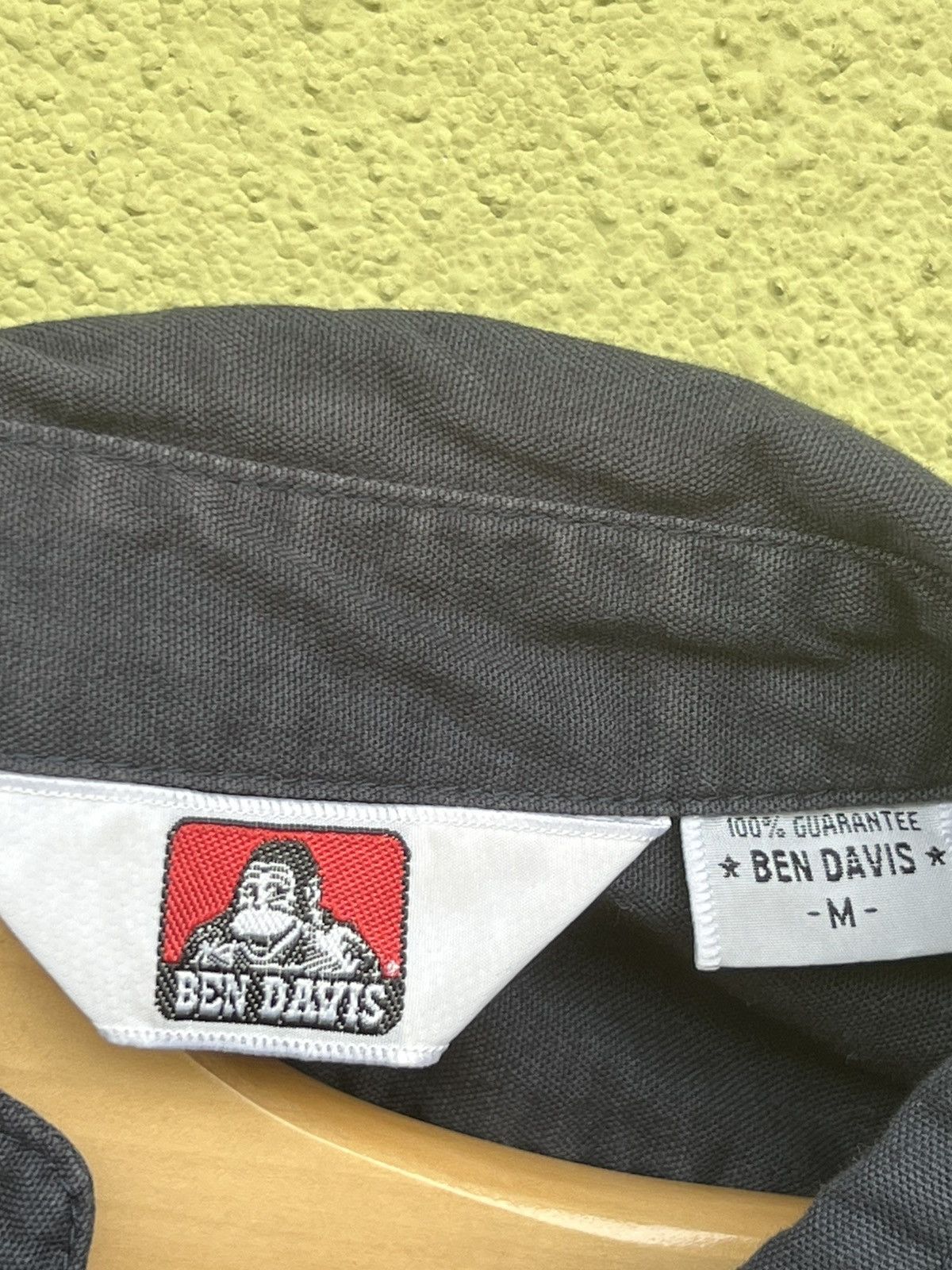 Ben Davis Ben Davis button up shirt streetwear embroidery logo Size US M / EU 48-50 / 2 - 8 Thumbnail