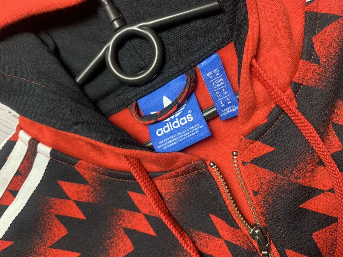 Adidas × Vintage Vintage Zip Hoodie Manchester United Adidas Size M Size US M / EU 48-50 / 2 - 3 Thumbnail